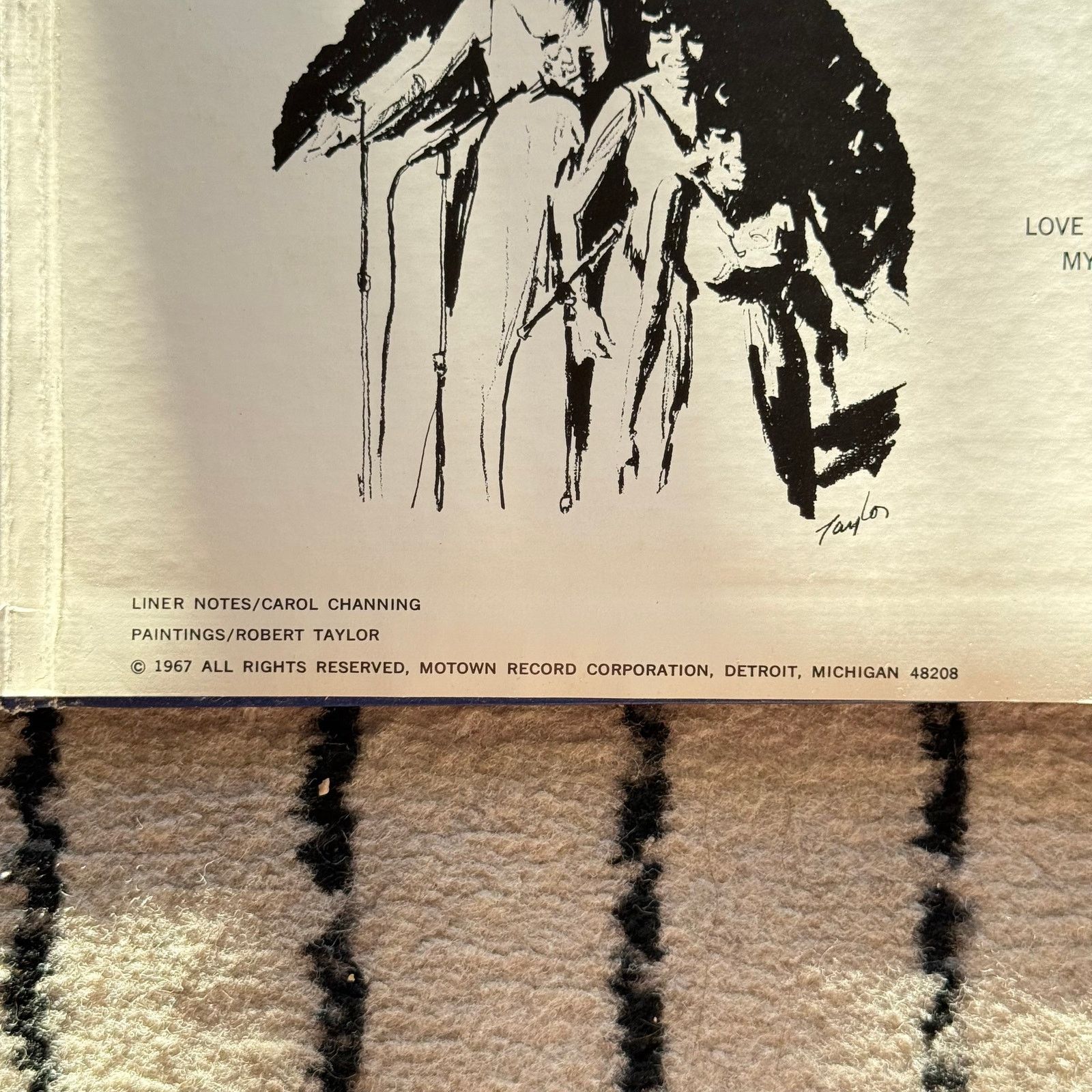 Vintage Vtg Diana Ross Supremes 2-663 1967 Rockaway w Prints VG+ Size ONE SIZE - 6 Thumbnail