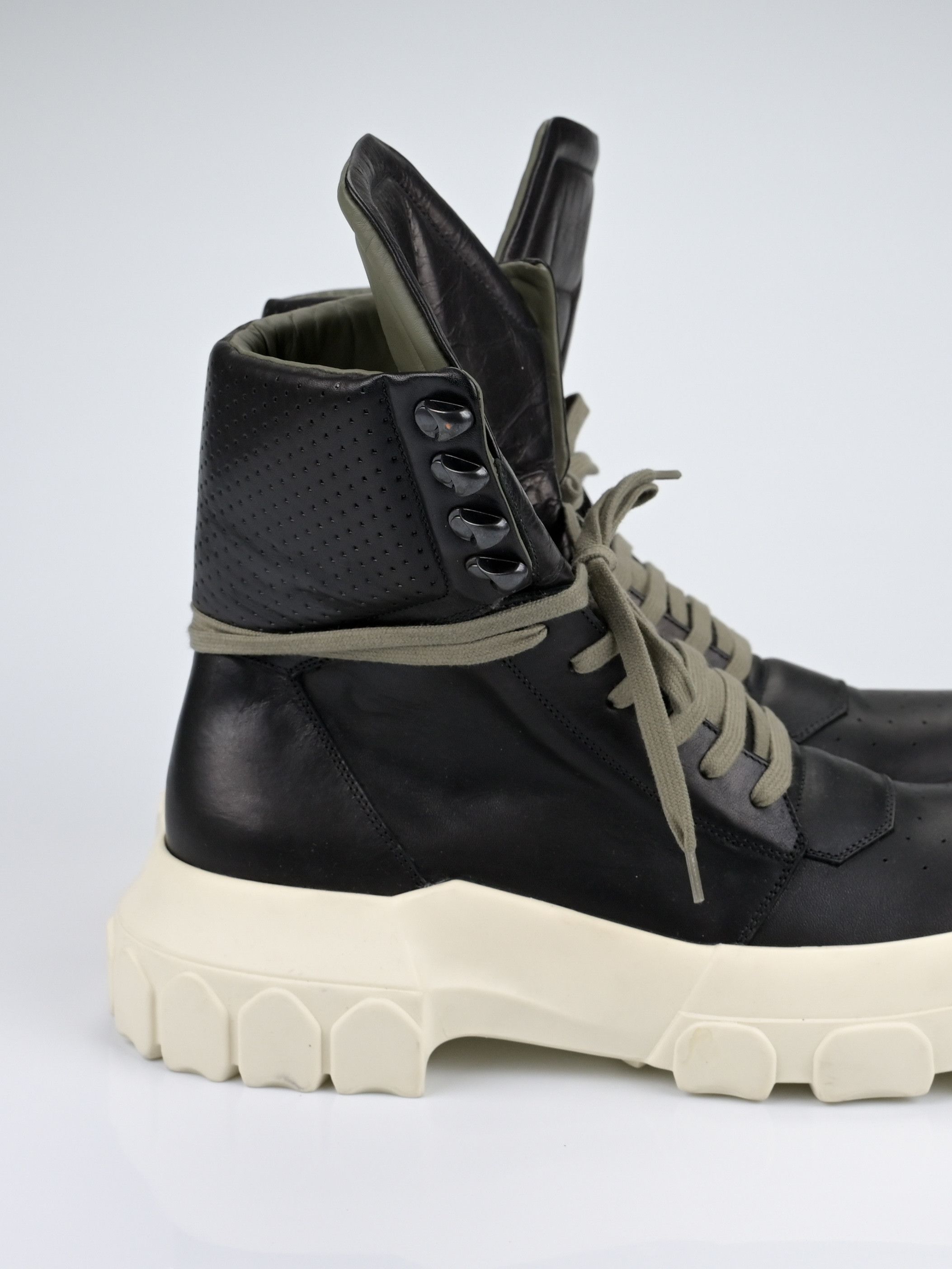 Rick Owens Tractor Boots Olive Interior Size US 9 / EU 42 - 10 Thumbnail
