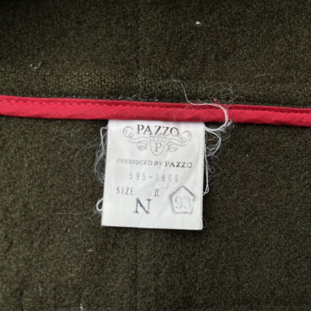 Japanese Brand × Vintage 291295 HOMME HARDWOOL MOUNTAIN PARKA JACKET Size US M / EU 48-50 / 2 - 5 Thumbnail