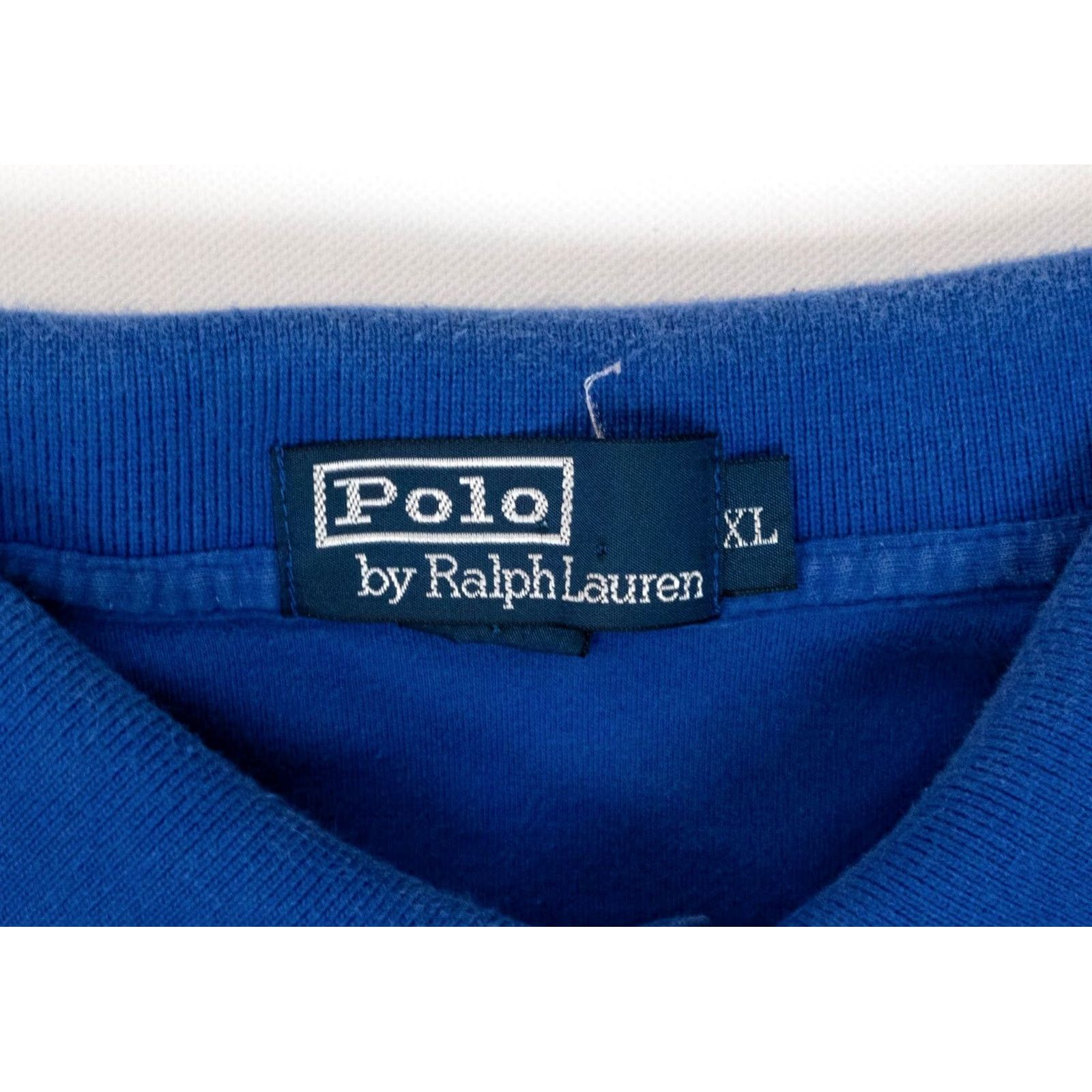 Polo Ralph Lauren VINTAGE Polo Ralph Lauren Shirt Mens XL Blue Pony Golf Casual 90s University Hip Hop Retro VTG Kanye Size US XL / EU 56 / 4 - 4 Thumbnail