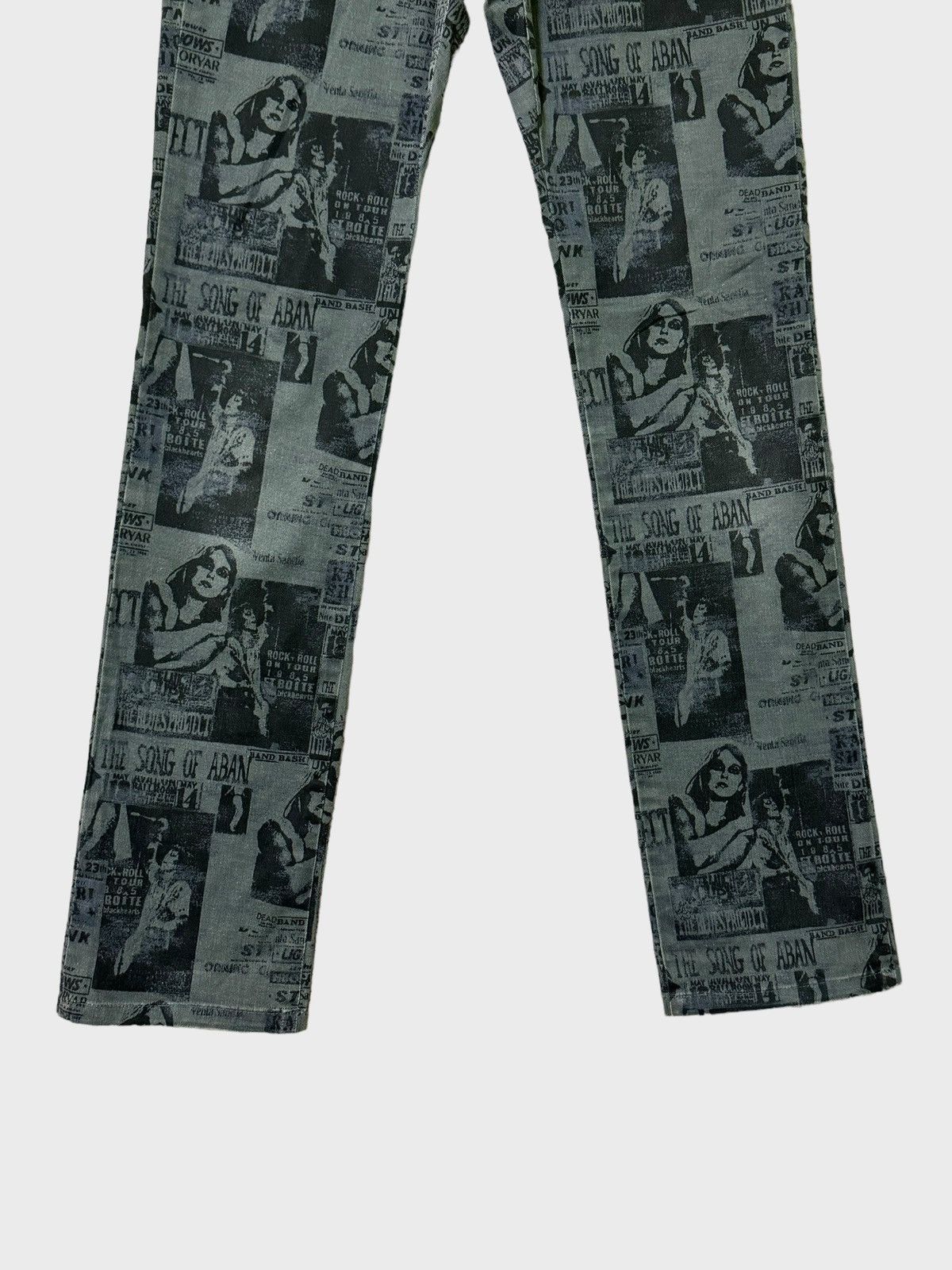 Hysteric Glamour × Japanese Brand Et-Botte sexy Girl The Song of Aban Overprint Pant Size 24" / US 00 / IT 34 - 2 Thumbnail