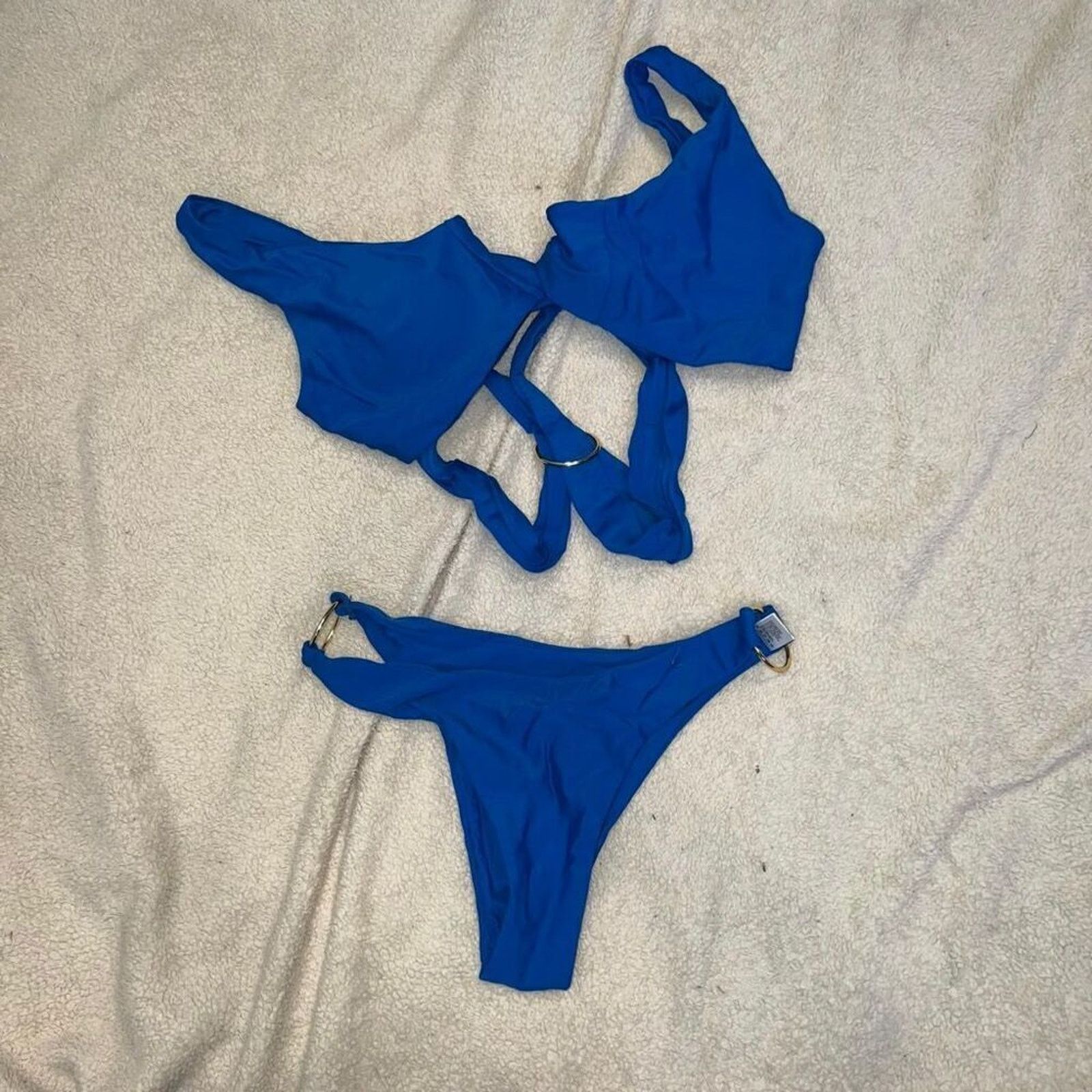 Other Blue Ring-Detail Bikini Set | Sz S Size S / US 4 / IT 40 - 2 Thumbnail