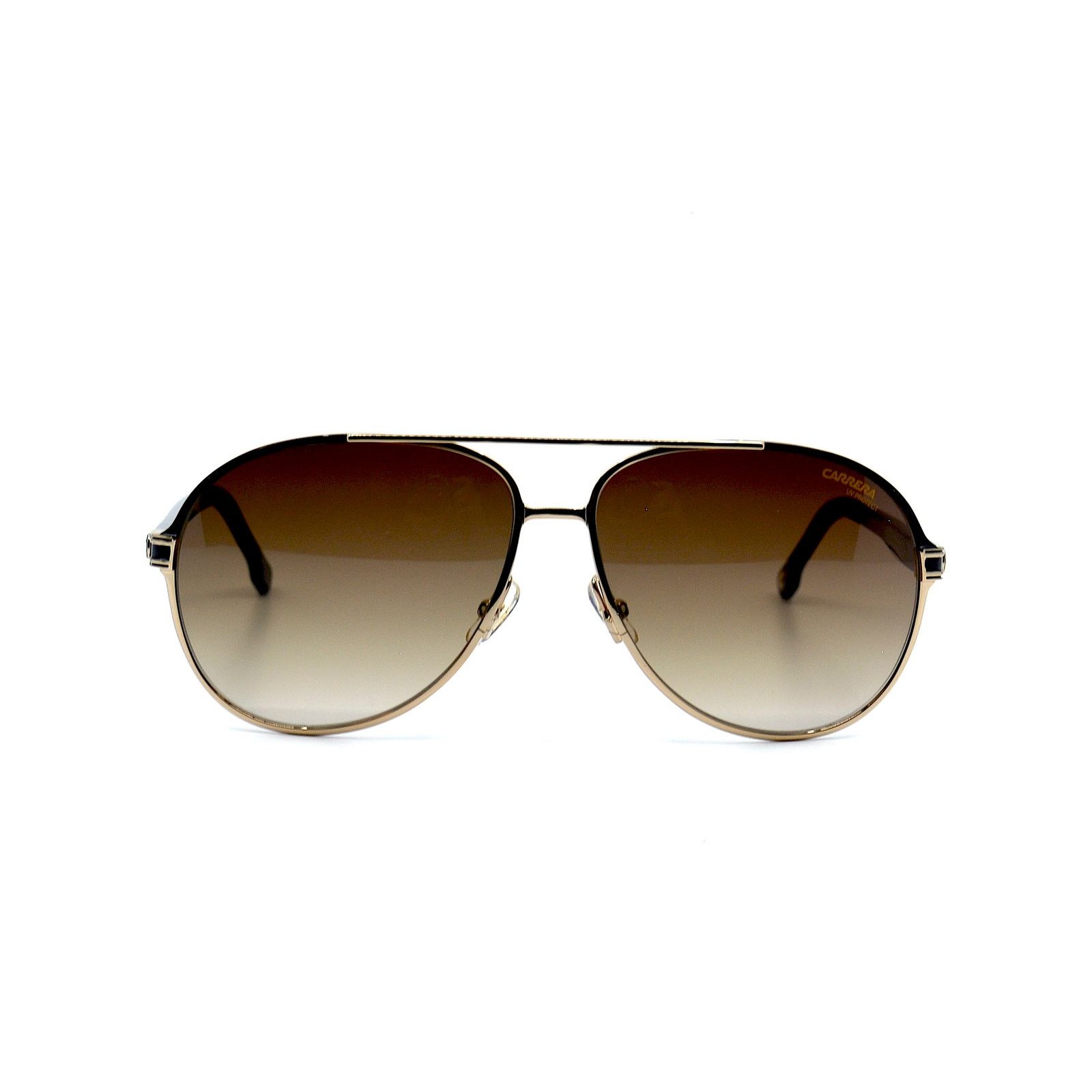 Carrera NEW CARRERA 1051/S GOLD/BLACK BROWN AVIATOR SUNGLASSES Size ONE SIZE - 2 Thumbnail