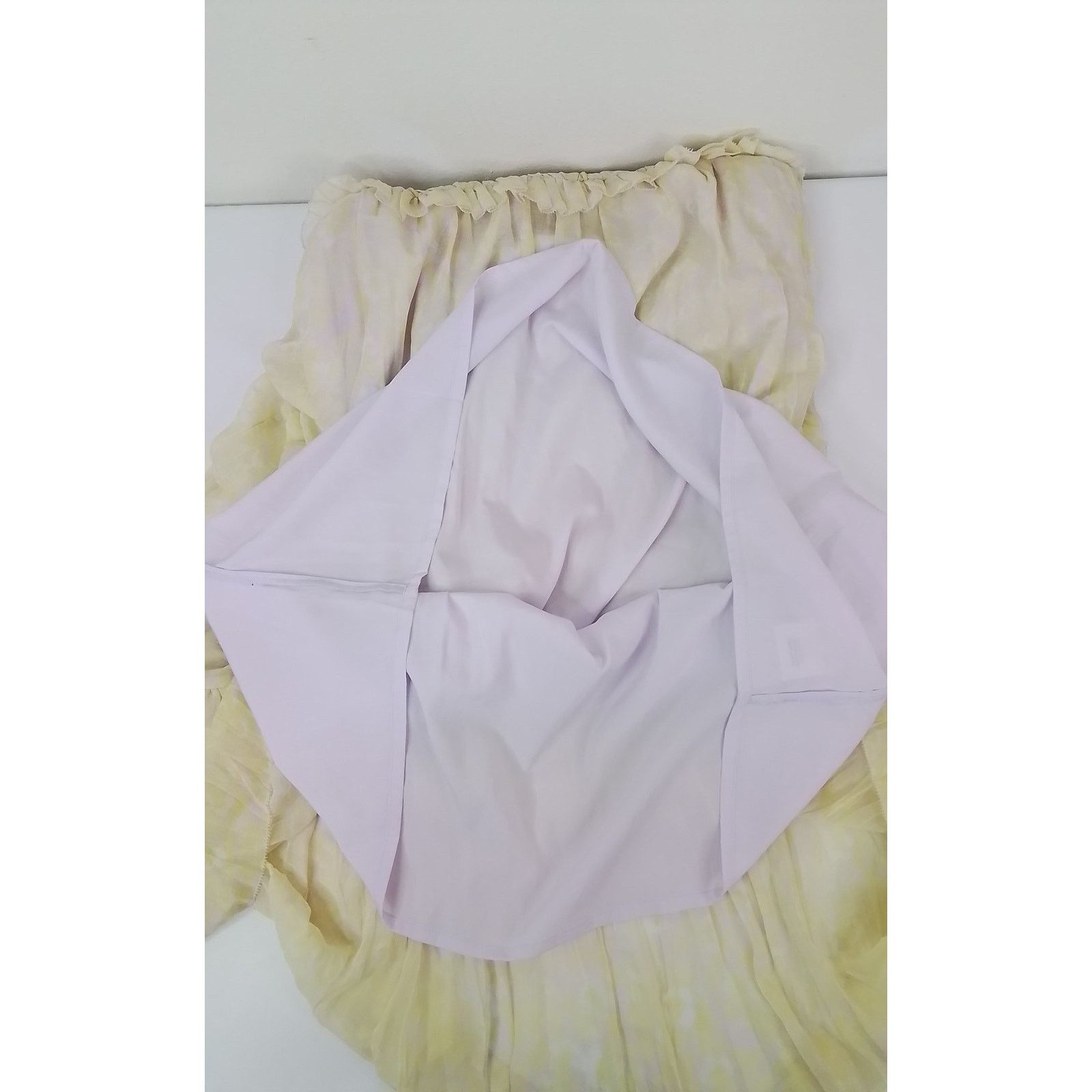 Other Hatch Maxi Dress Women's Size 1 Floral Ruched Yellow Pink Size XS / US 0-2 / IT 36-38 - 6 Thumbnail