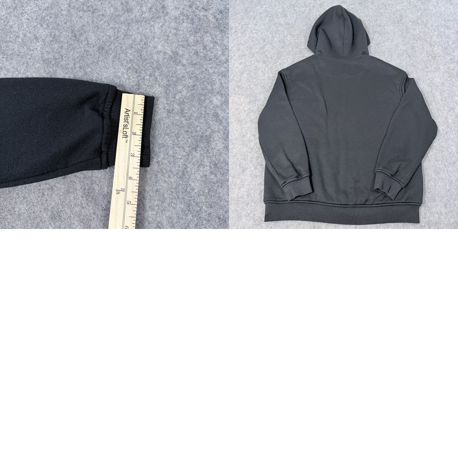 Vintage Refuge Women's Full Zip Hooded Jacket Black Size M Activewear Long Sleeve Casual Sportswear Size M / US 6-8 / IT 42-44 - 11 Thumbnail