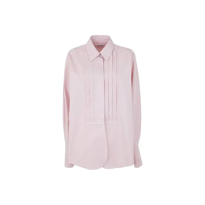 Jil Sander Jil Sander SS23 Long Sleeve Blouse in Pink 0079 Size XS / US 0-2 / IT 36-38 - 1 Thumbnail