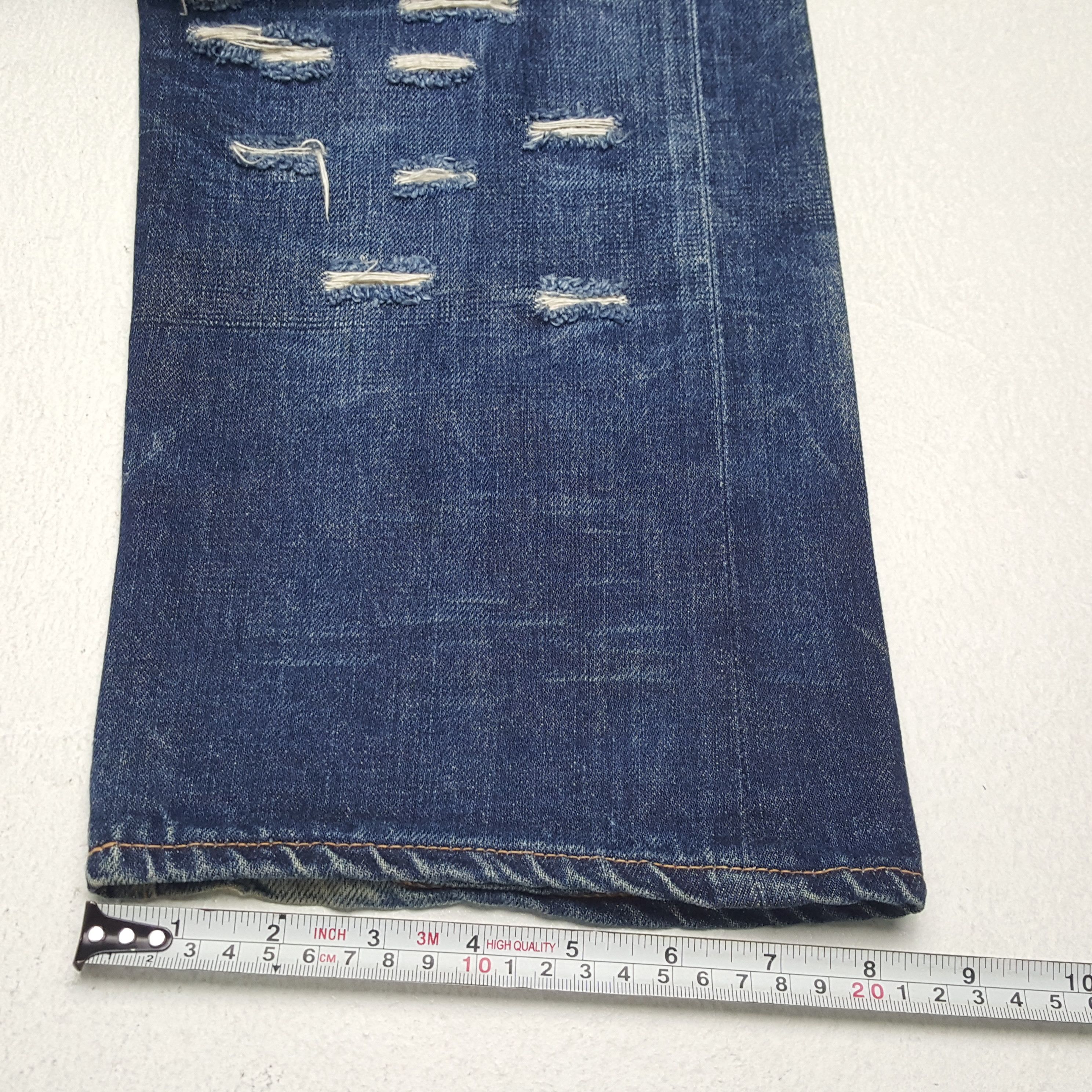 Evisu Vintage EVIS Japanese Brand Daicock Custom Style Jeans Size US 30 / EU 46 - 11 Thumbnail