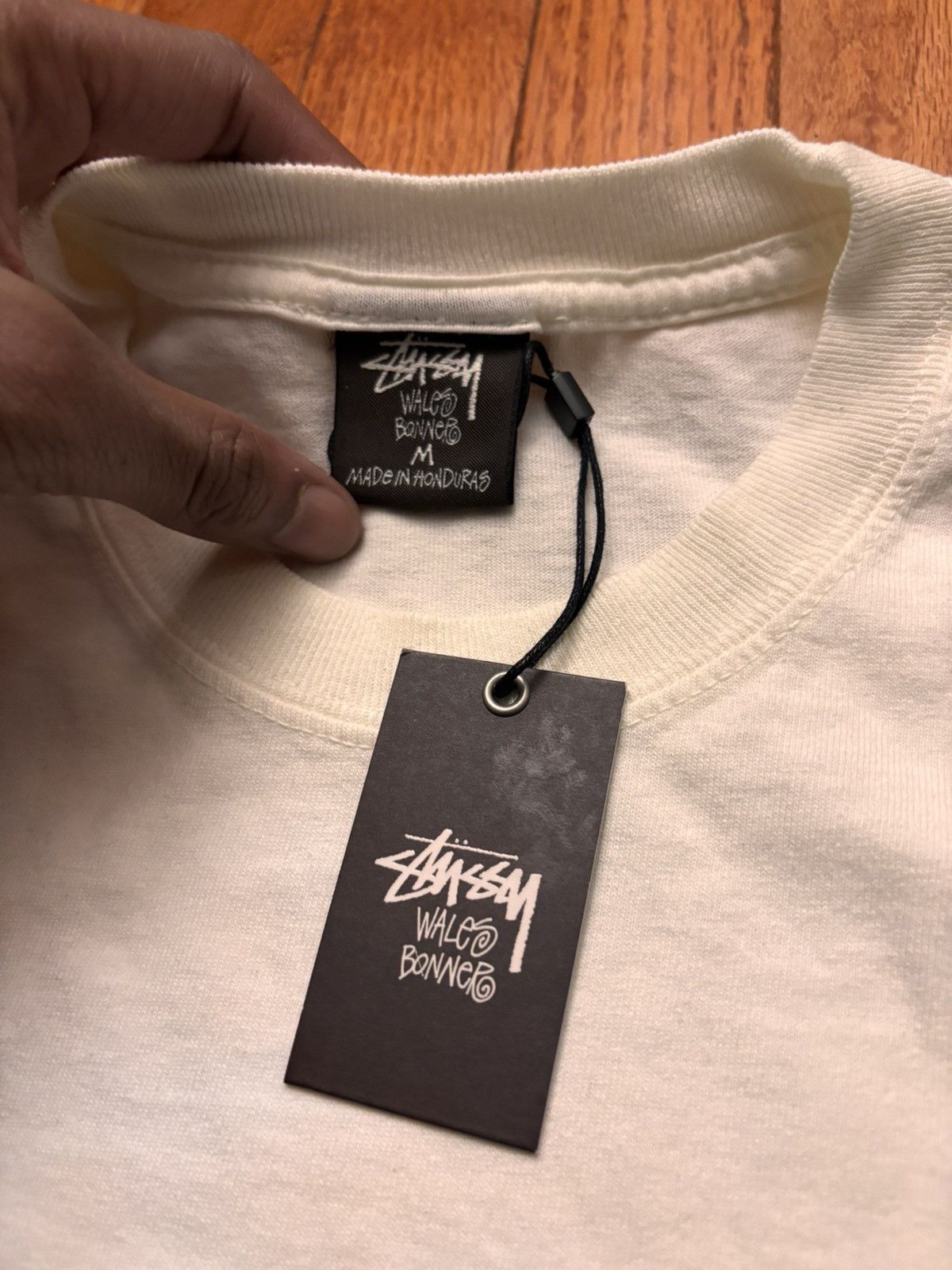 Stussy Stussy x Wales Bonner Ocean Song Tee Ivory Size US M / EU 48-50 / 2 - 3 Thumbnail