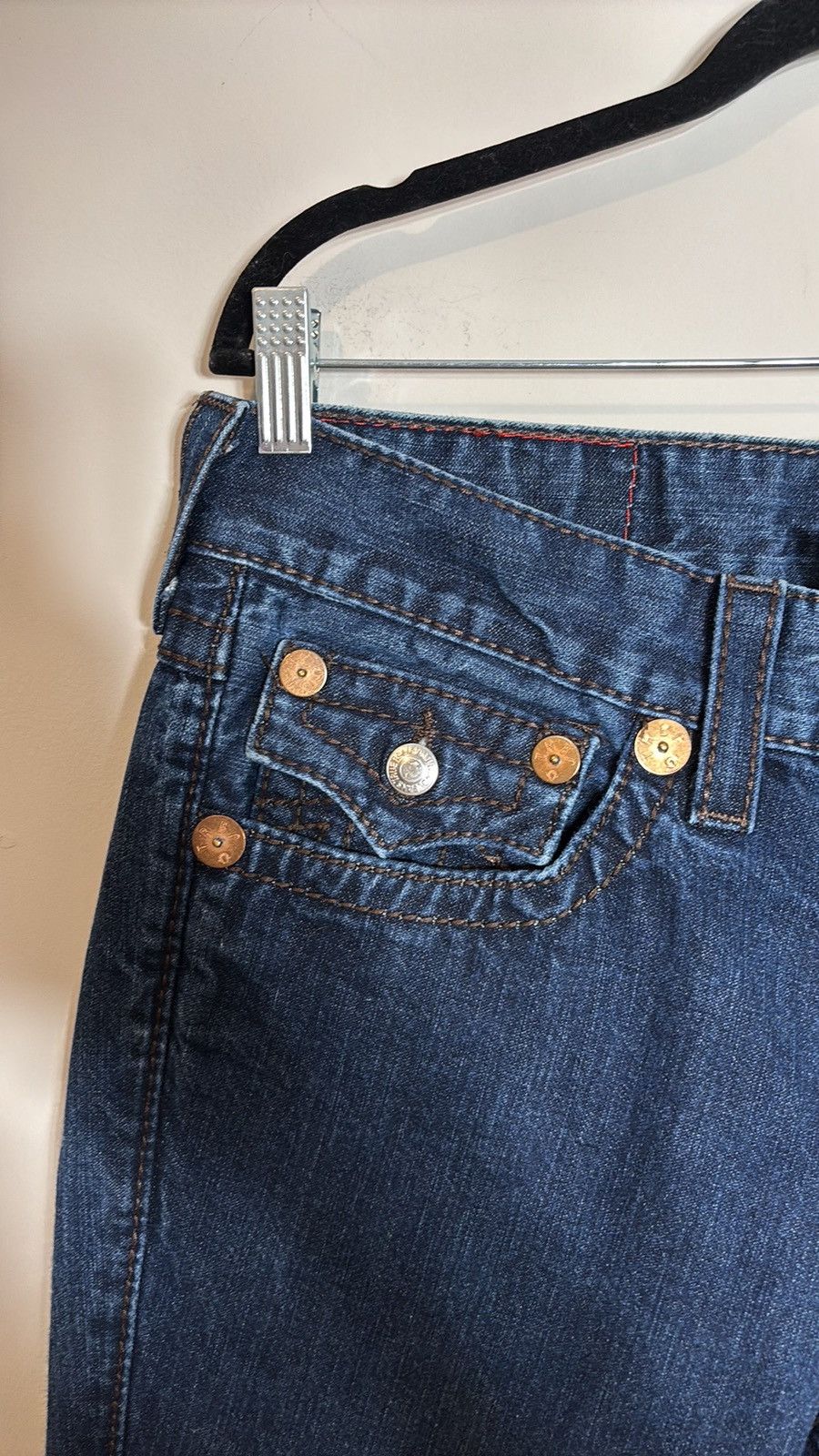 True Religion True Religion Joey Big T Jeans Size 35" - 2 Thumbnail