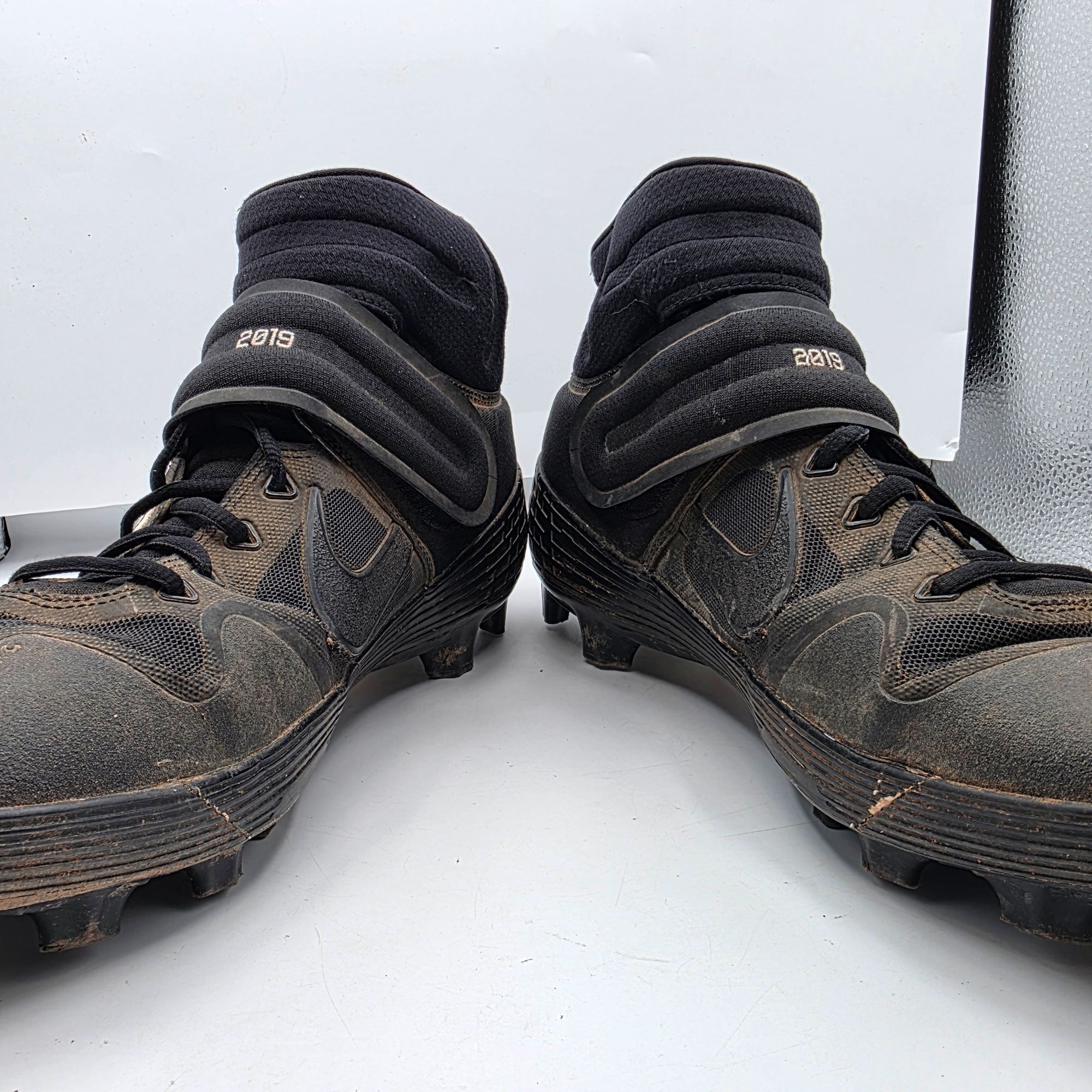 Nike Nike By You Alpha Huarache Elite 2 Mens Size 13 Black Baseba Size US 13 / EU 46 - 2 Thumbnail