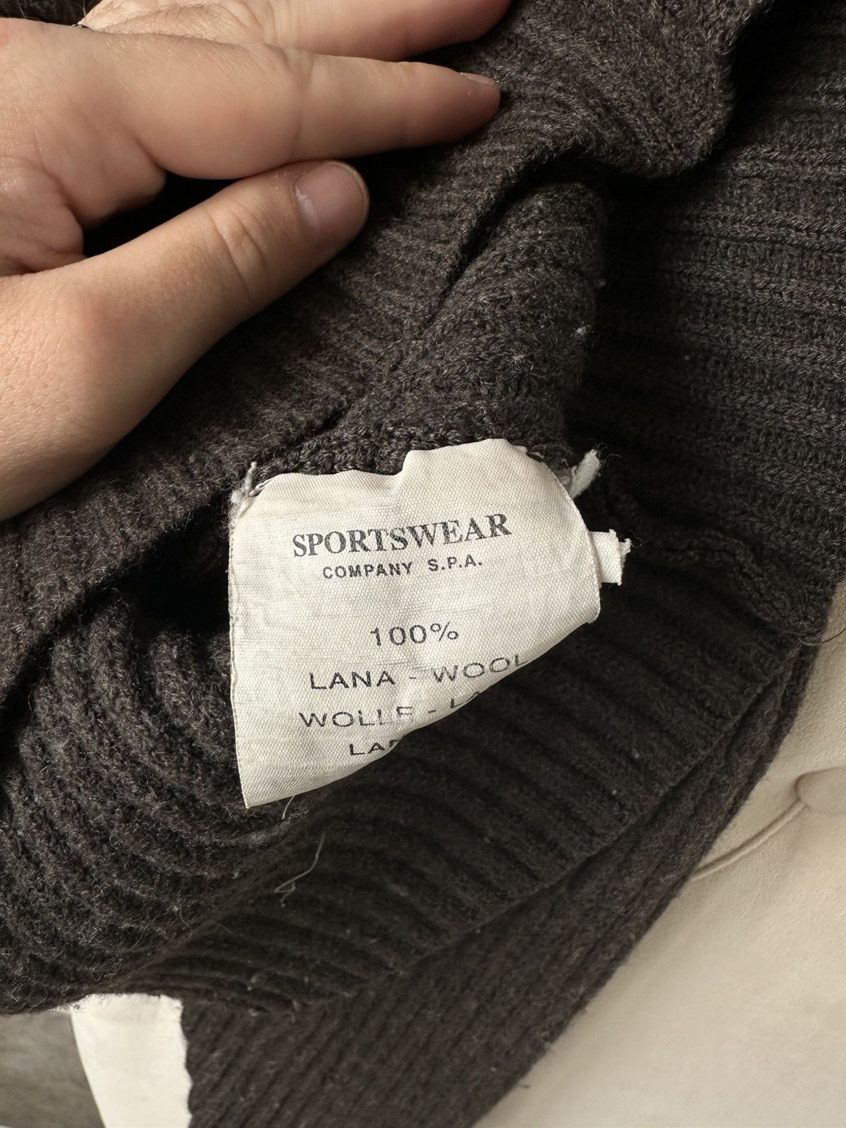 Stone Island Stone island/ Winter 2001 sweater 100% wool Size US M / EU 48-50 / 2 - 15 Thumbnail