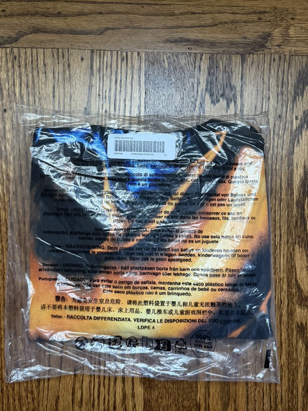 Supreme Supreme Grim Reaper Tee Size US XL / EU 56 / 4 - 4 Thumbnail