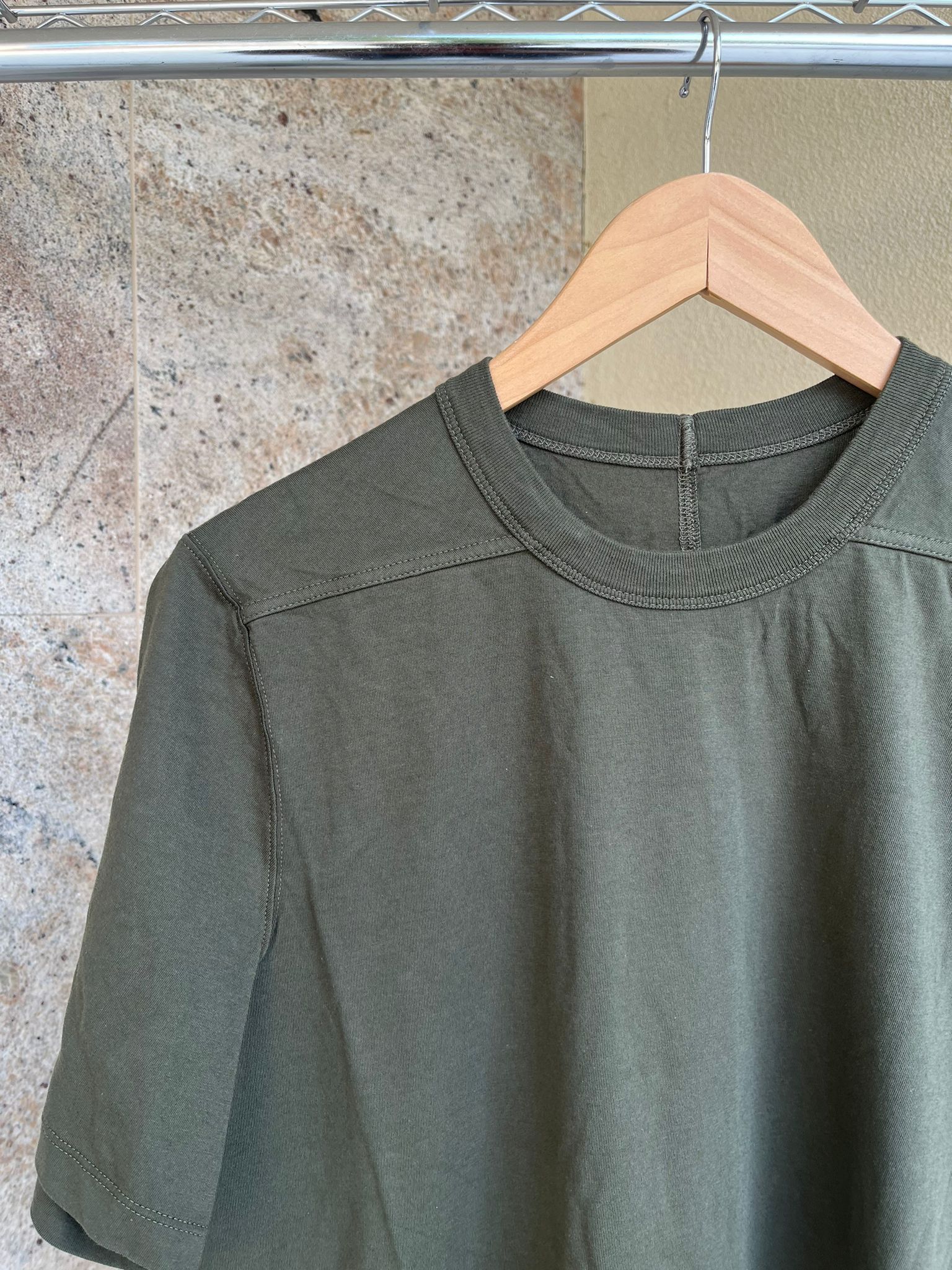 Rick Owens Mainline Level T-Shirt in Green Size US M / EU 48-50 / 2 - 4 Thumbnail