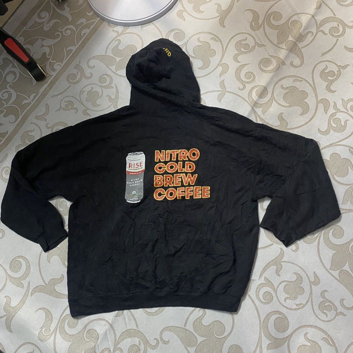 Gildan Vintage Gildan Black Rise Pullover Hoodie Size US L / EU 52-54 / 3 - 6 Thumbnail