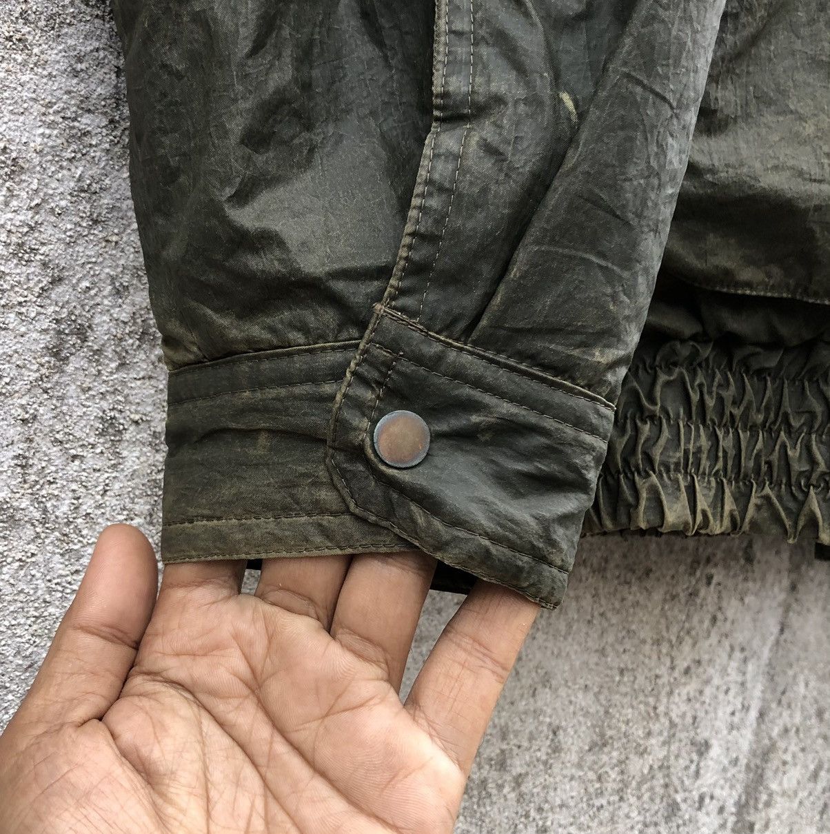 Vintage Vintage 90s Aceman Sun Faded Bomber Jacket Size US L / EU 52-54 / 3 - 17 Thumbnail
