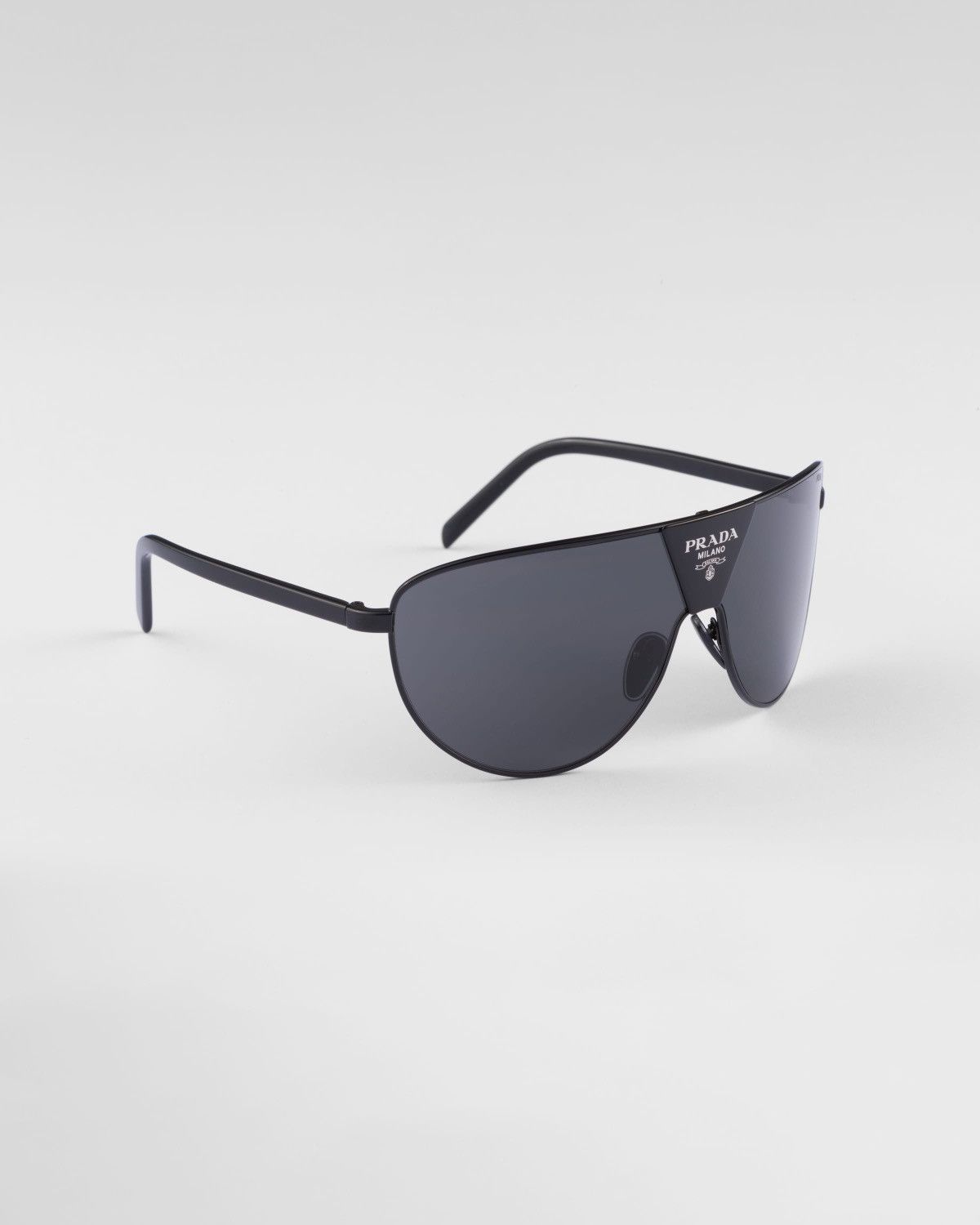 Prada *NEW* PRADA 2025 Wrap Mask Logo Sunglasses runway Size ONE SIZE - 11 Thumbnail