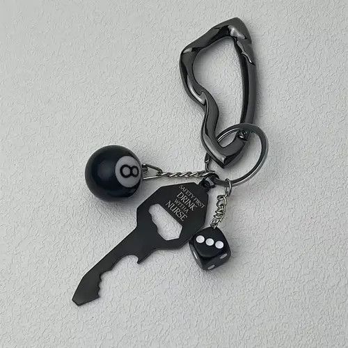 Japanese Brand × Vintage Black Jeans Carabiner with Accessories and Bottle Opener Size ONE SIZE - 2 Thumbnail