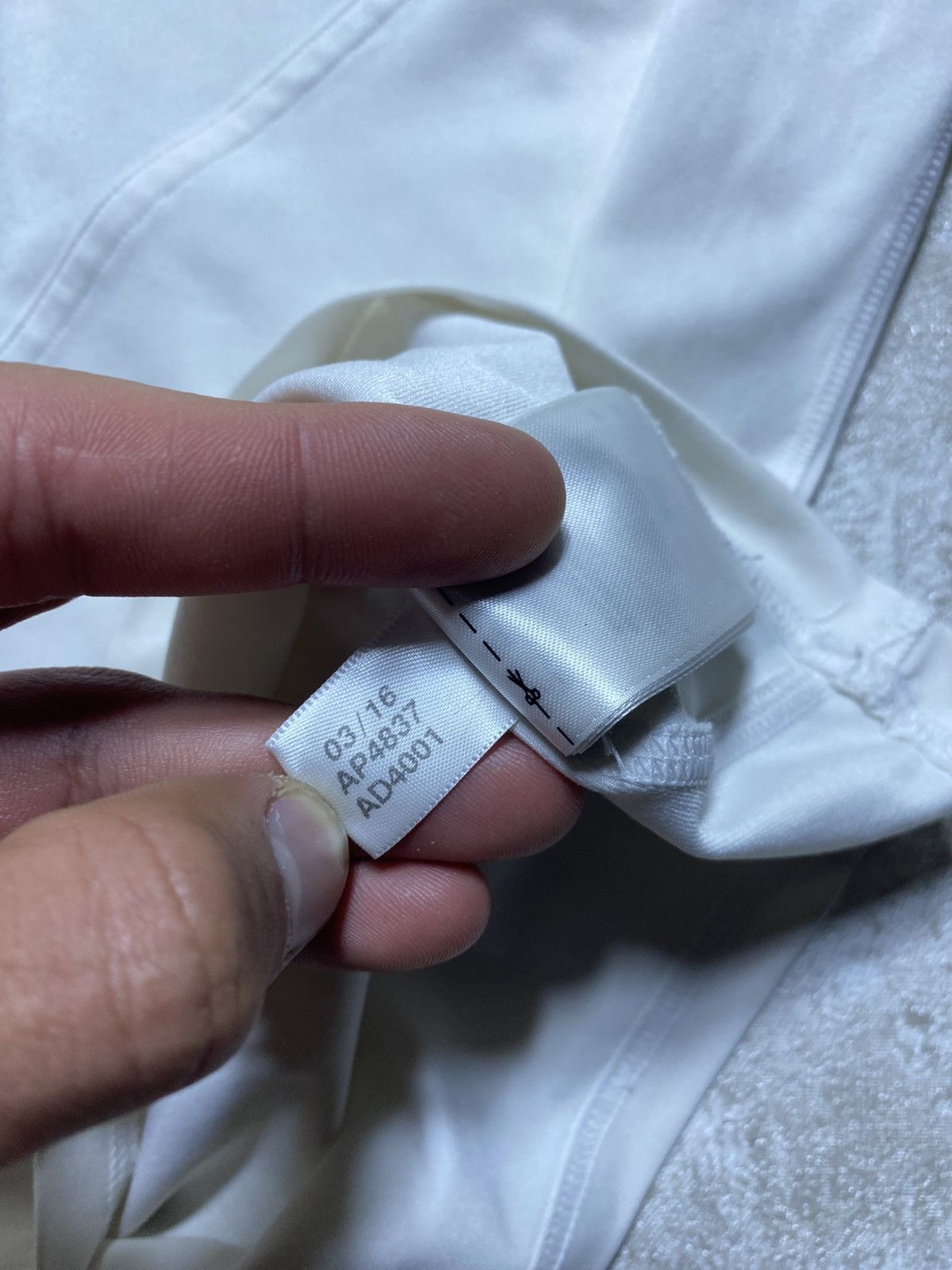 Adidas × Stella McCartney Adidas by Stella McCartney Mesh Quarter-Zip Long Sleeve Top Size M / US 6-8 / IT 42-44 - 6 Thumbnail