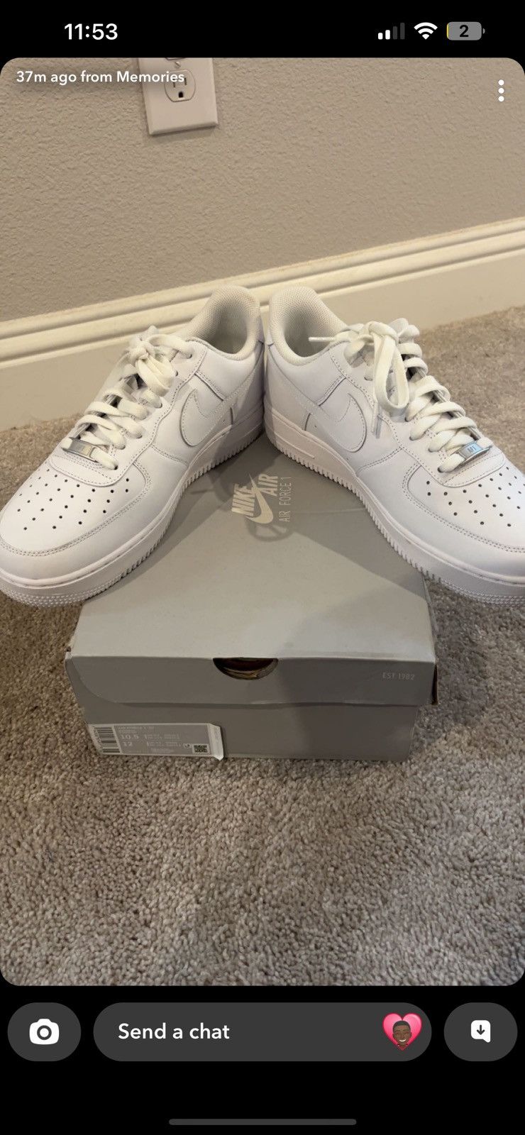 Nike Nike air force 1 Size US 10.5 / EU 43-44 - 4 Thumbnail