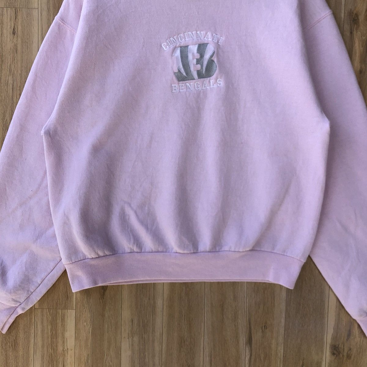 NFL × Vintage Vintage Cincinnati Bengals NFL Team Pullover Sweatshirt Size S / US 4 / IT 40 - 4 Thumbnail