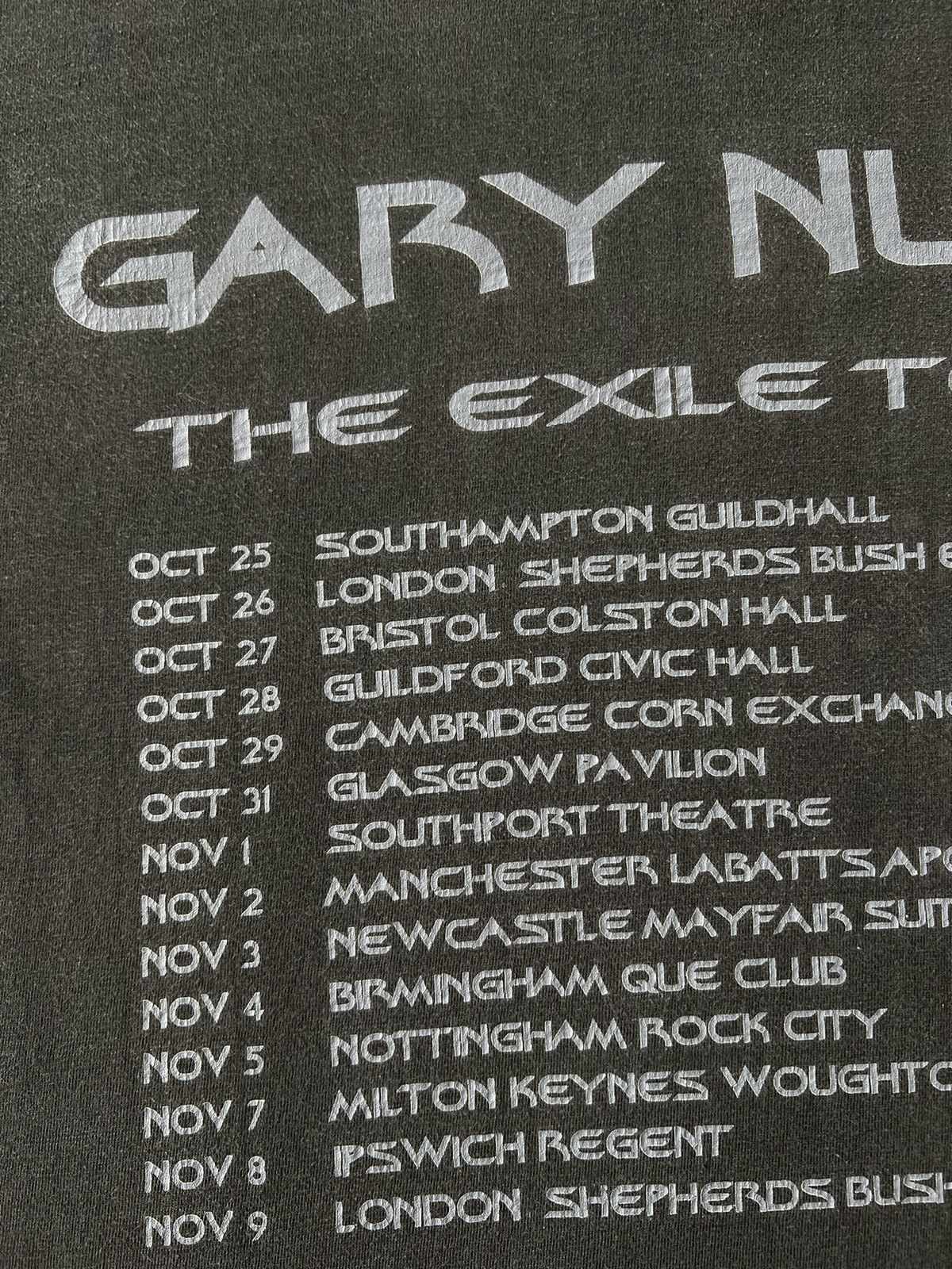 Band Tees Vintage 1997 Gary Numan The Exile Tour Faded Long Sleeve Size US M / EU 48-50 / 2 - 15 Thumbnail