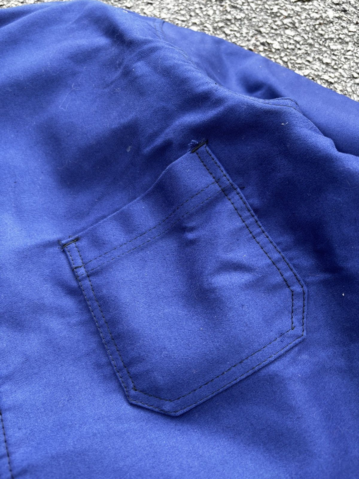 Vintage Vintage 1980s Dubure & Deverchère Moleskin Chore Jacket Size US L / EU 52-54 / 3 - 4 Thumbnail