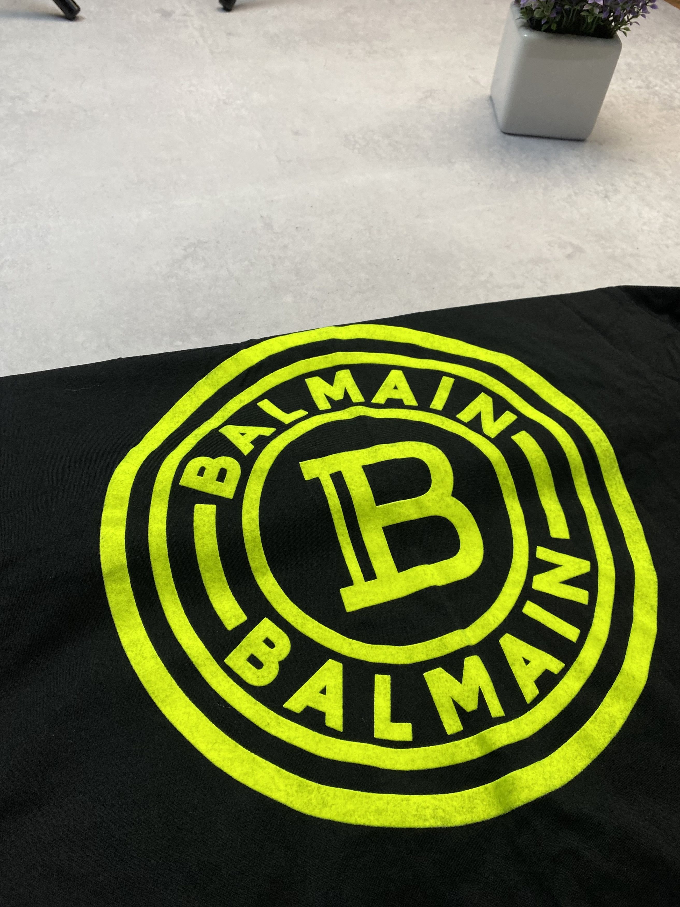 Balmain Mens Balmain Paris T Shirt Black Size L Size US L / EU 52-54 / 3 - 4 Thumbnail