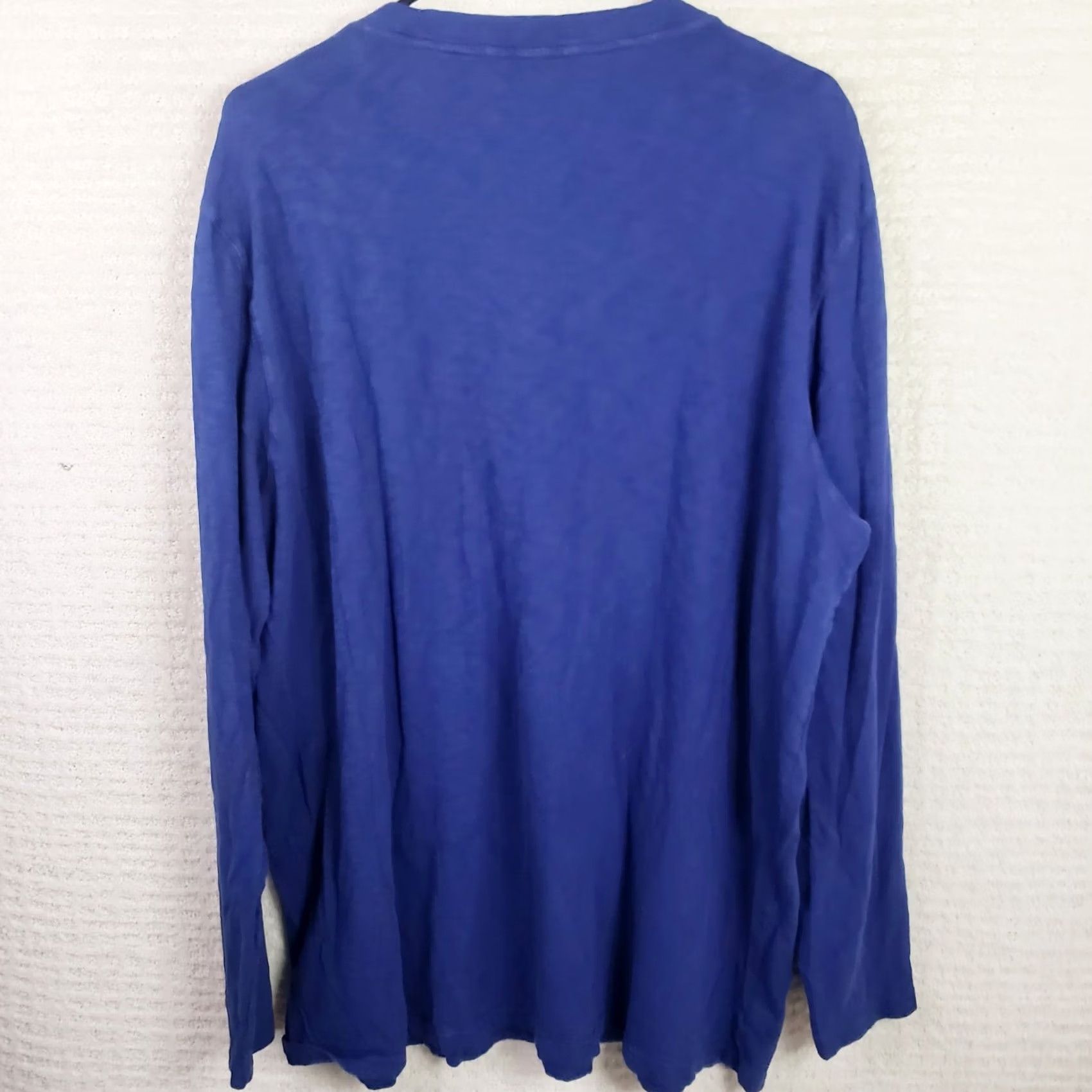 Vineyard Vines Vineyard Vines Men's Henley Shirt XL Blue Whale Long Sleeve T-Shirt Men Size US XL / EU 56 / 4 - 6 Thumbnail