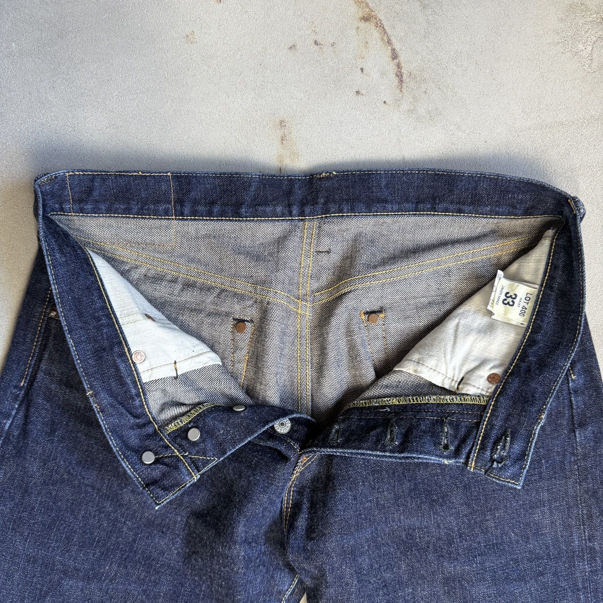 UES Japan UES 400R Selvedge Denim Jeans Size US 33 - 4 Thumbnail