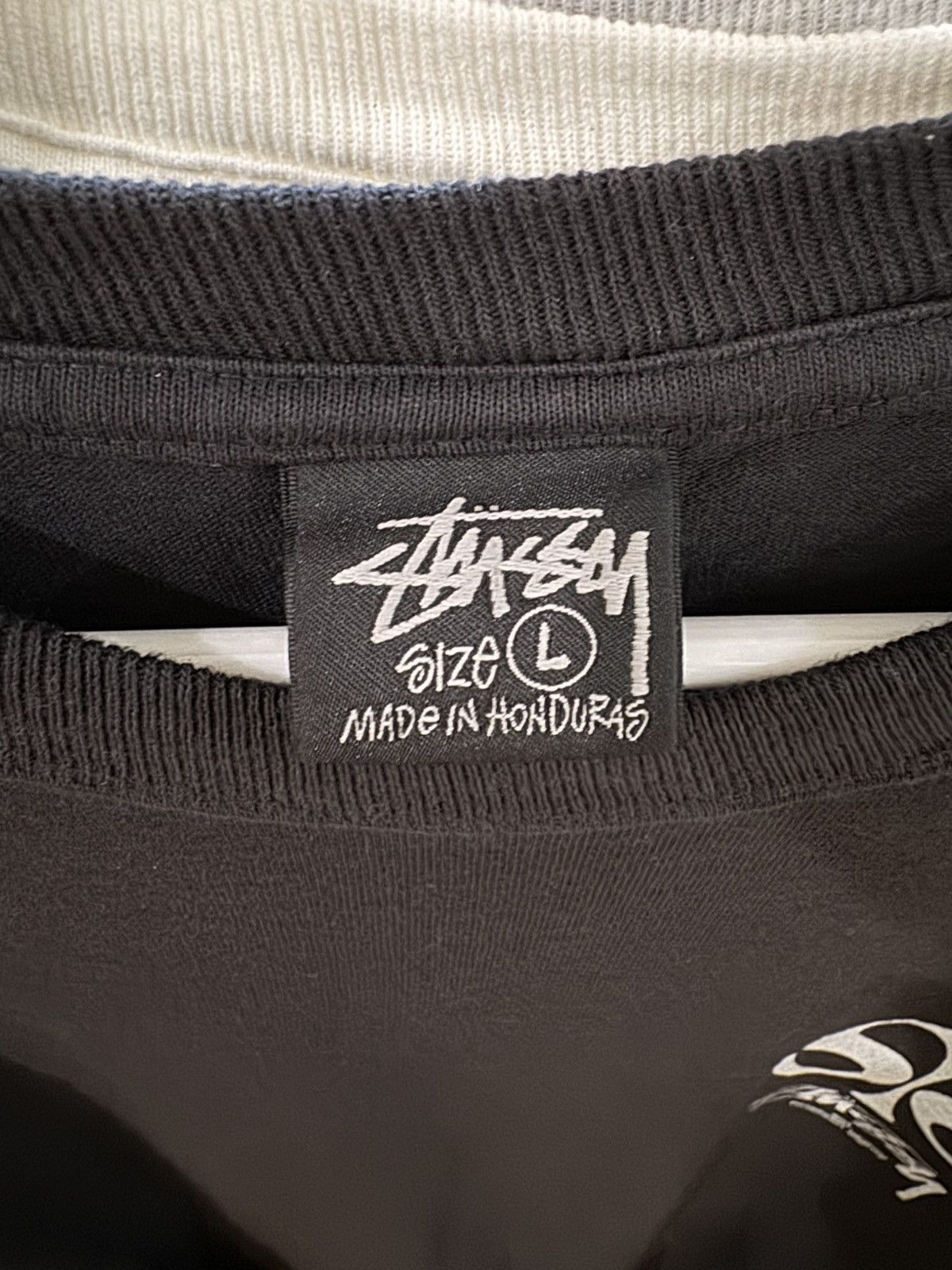 Stussy Stussy Spade Pigment Tee Black - size Large Size US L / EU 52-54 / 3 - 3 Thumbnail
