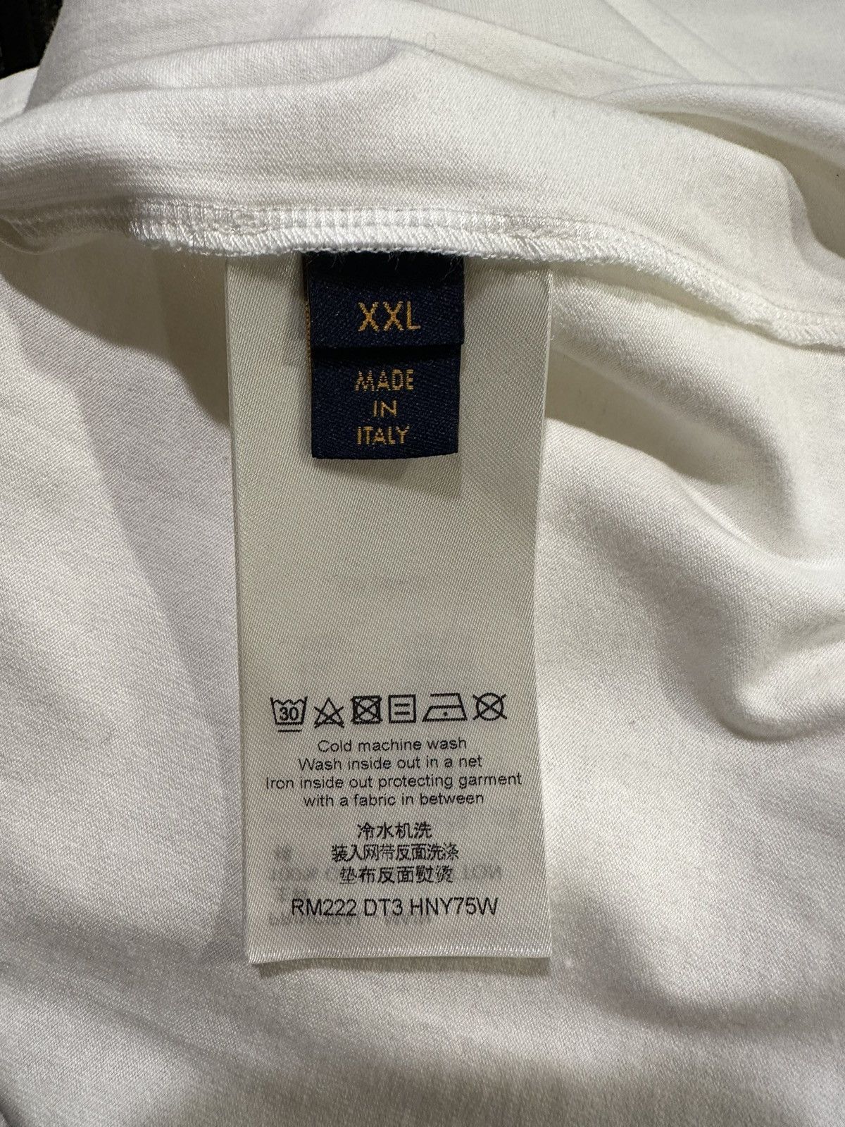 Louis Vuitton Louis Vuitton Signature Box Logo 1854 White T-Shirt Size US XXL / EU 58 / 5 - 8 Thumbnail