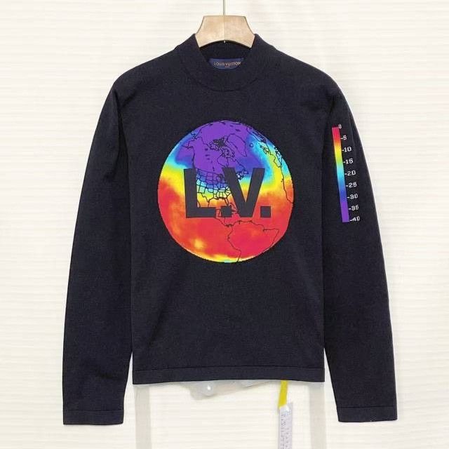 Louis Vuitton Louis Vuitton Men's Slim Logo Sweater Size US L / EU 52-54 / 3 - 1 Thumbnail