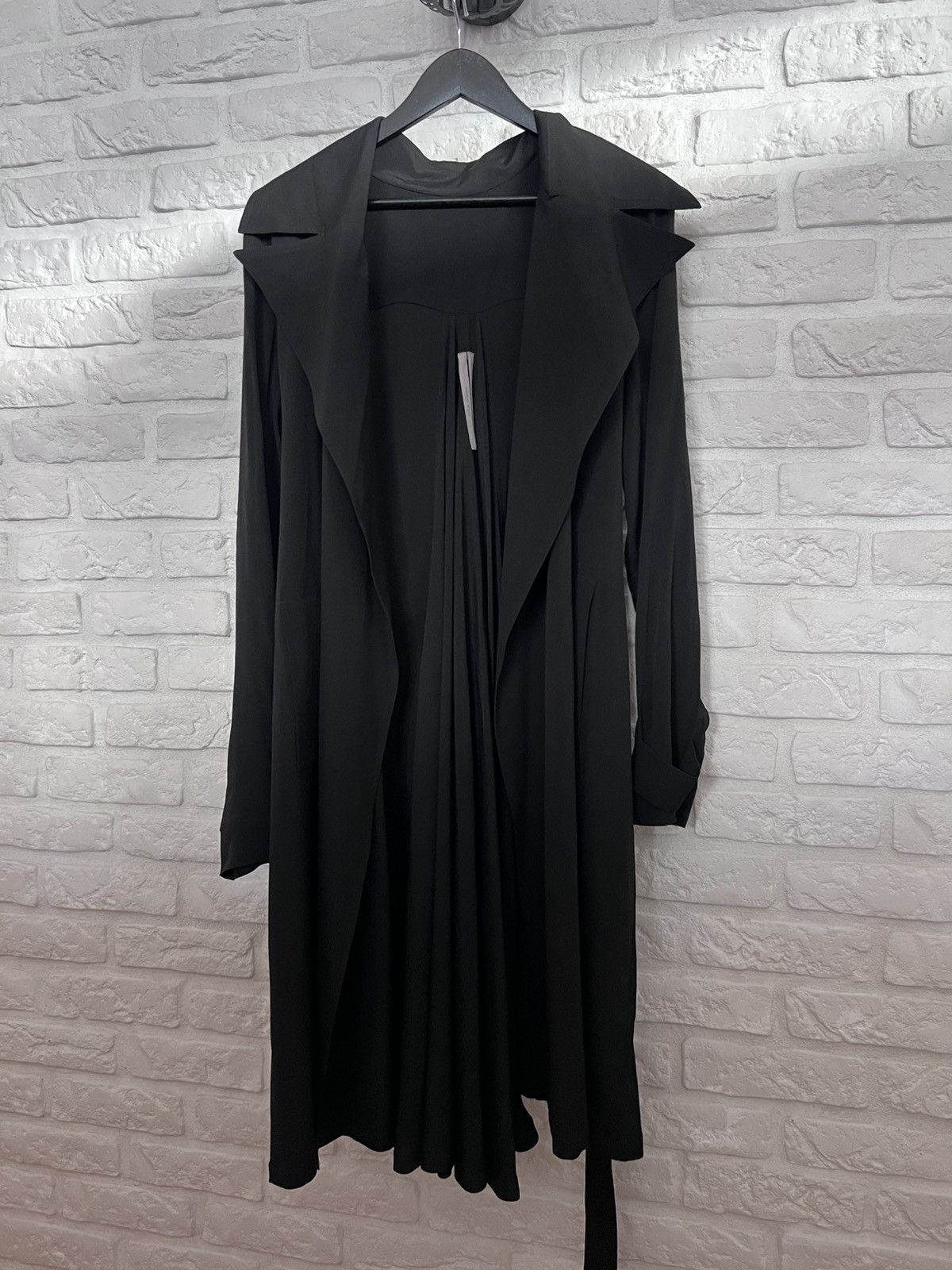 Rick Owens Rick owens belted silk coat Size M / US 6-8 / IT 42-44 - 1 Thumbnail