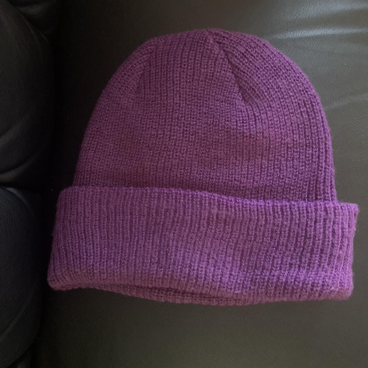 Fuck The Population Purple FTP Beanie Size ONE SIZE - 3 Thumbnail