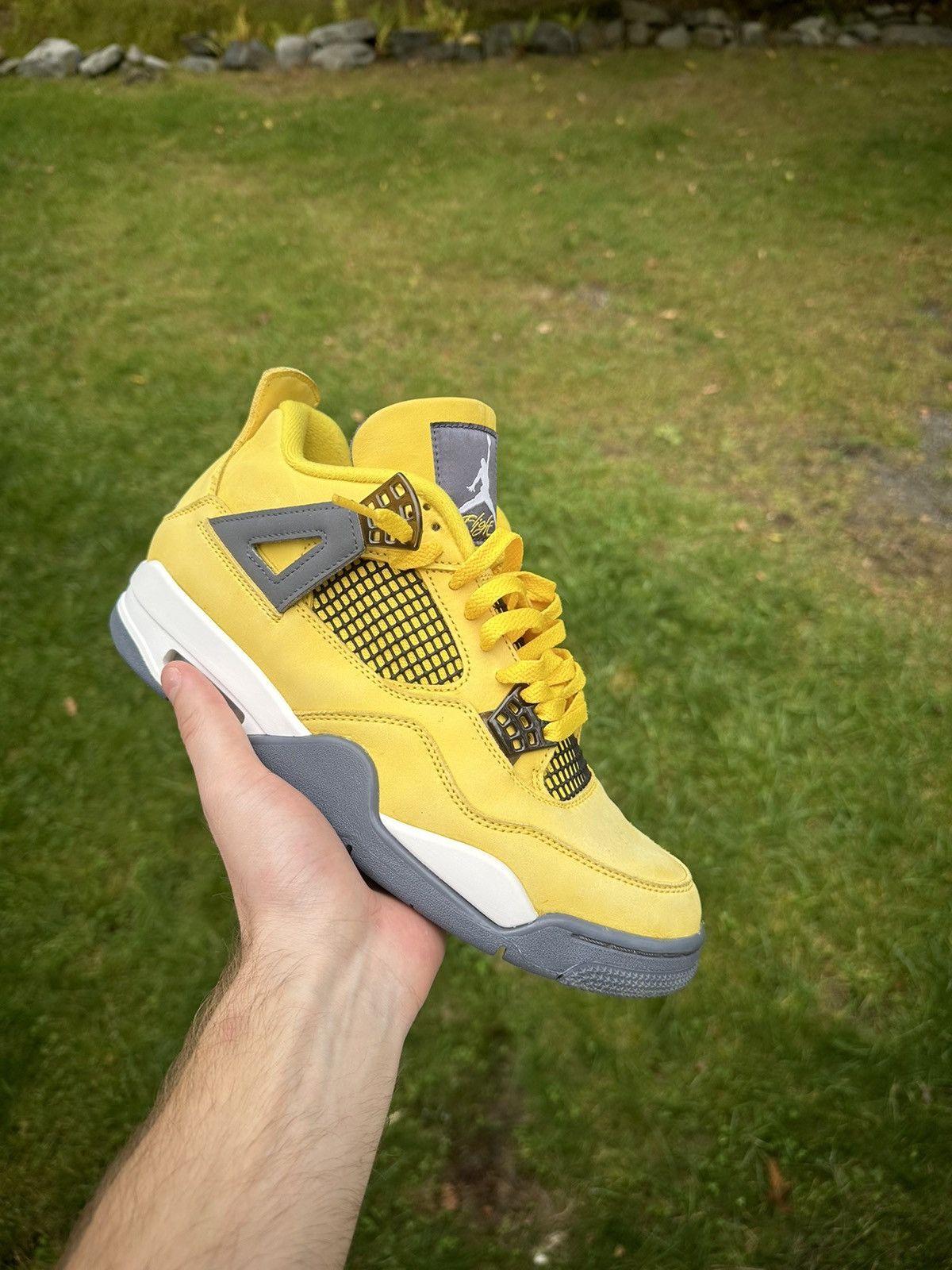 Jordan Brand Jordan 4 Retro “Lightning” 2021 Size US 9.5 / EU 42-43 - 6 Thumbnail