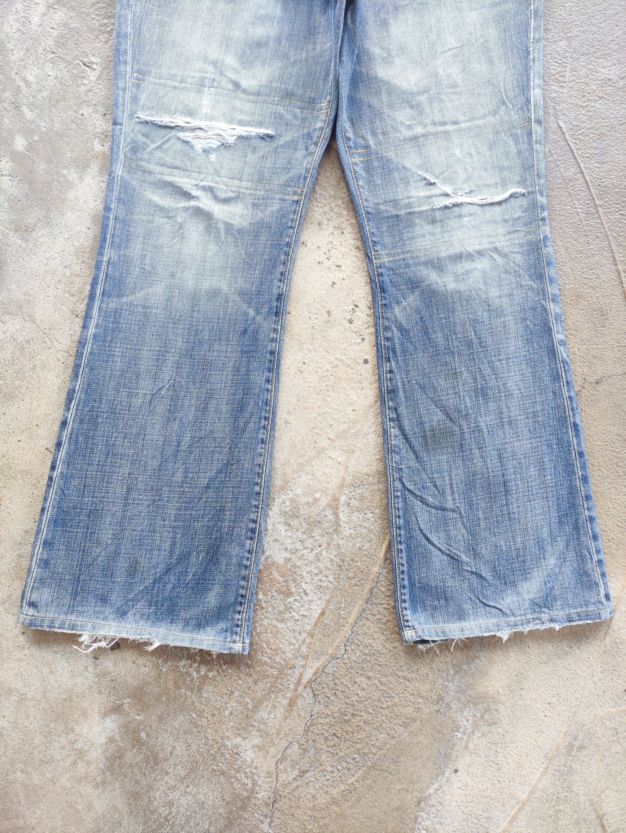 Japanese Brand Vintage Japanese Jean Flare Faded BOOTCUT Denim Pants Size US 34 / EU 50 - 4 Thumbnail