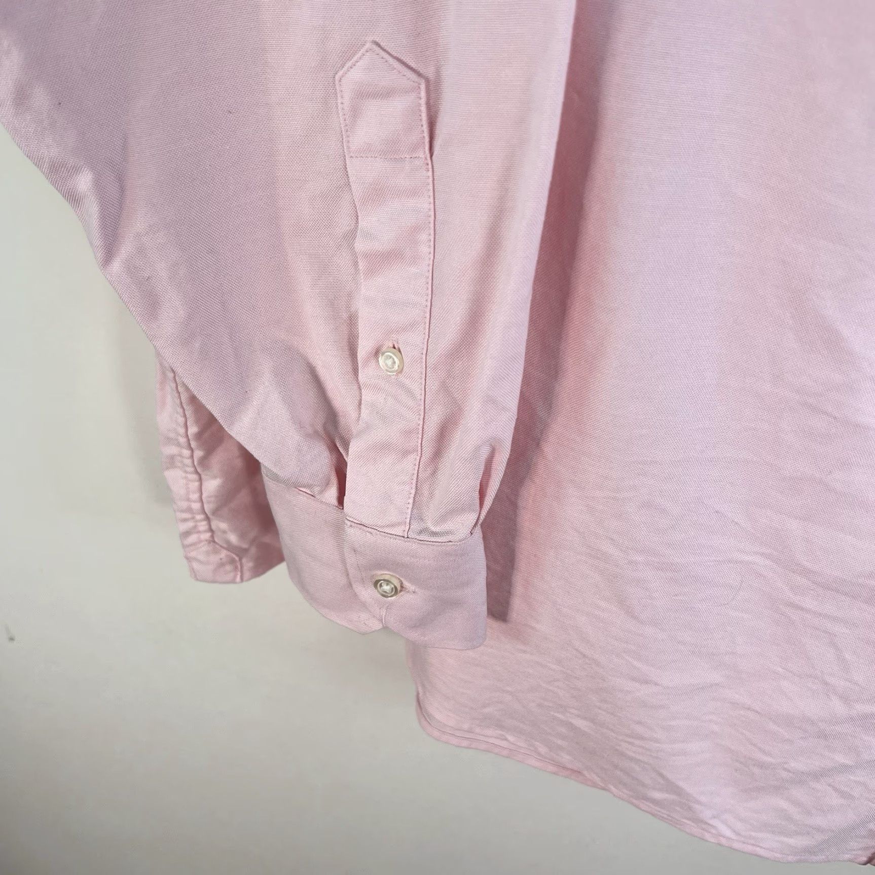 CLOT VINTAGE Cloth Men's Button-Down Shirt Casual Long Sleeve Cotton Pink Size 4XLT Size US XXL / EU 58 / 5 - 4 Thumbnail