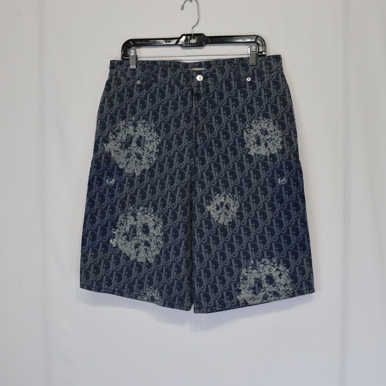 Dior o1rshd1 Jeans Shorts in Fantaisie Fond Size US 30 / EU 46 - 1 Thumbnail