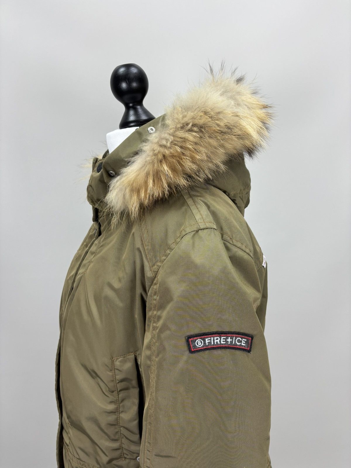 Bogner Womens puffer parka Bogner Fire Ice Size L Color Brown Size L / US 10 / IT 46 - 11 Thumbnail