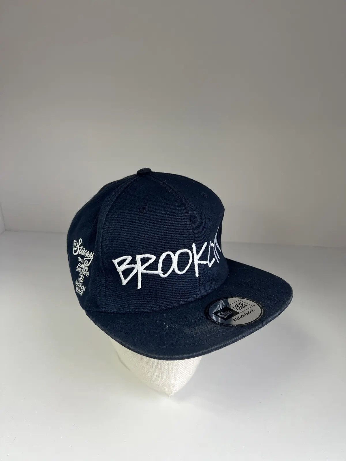 Stussy × Vintage Vintage Stussy Brooklyn cap Size ONE SIZE - 3 Thumbnail