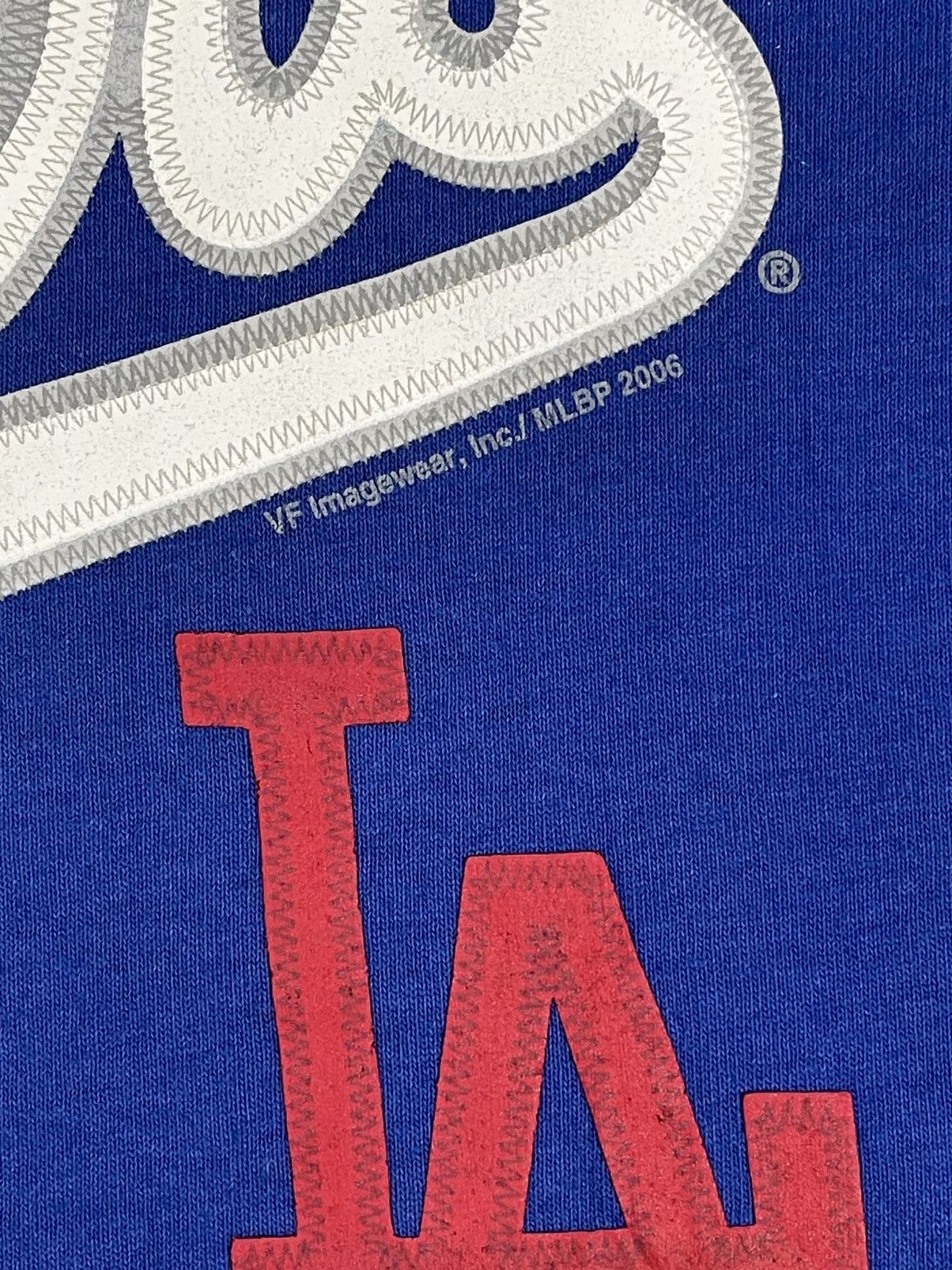MLB × Vintage 💥DEADSTOCK🔥VINTAGE MLB L.A DODGERS x LEE Size US XL / EU 56 / 4 - 3 Thumbnail