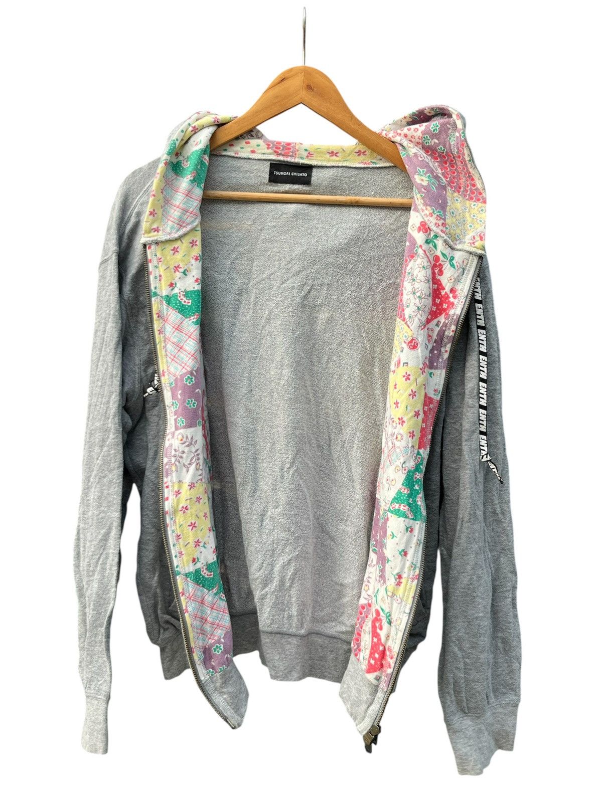 Issey Miyake Tsumori Chisato Patch Print Zip Hoodie Japan Archive Size US XL / EU 56 / 4 - 1 Thumbnail