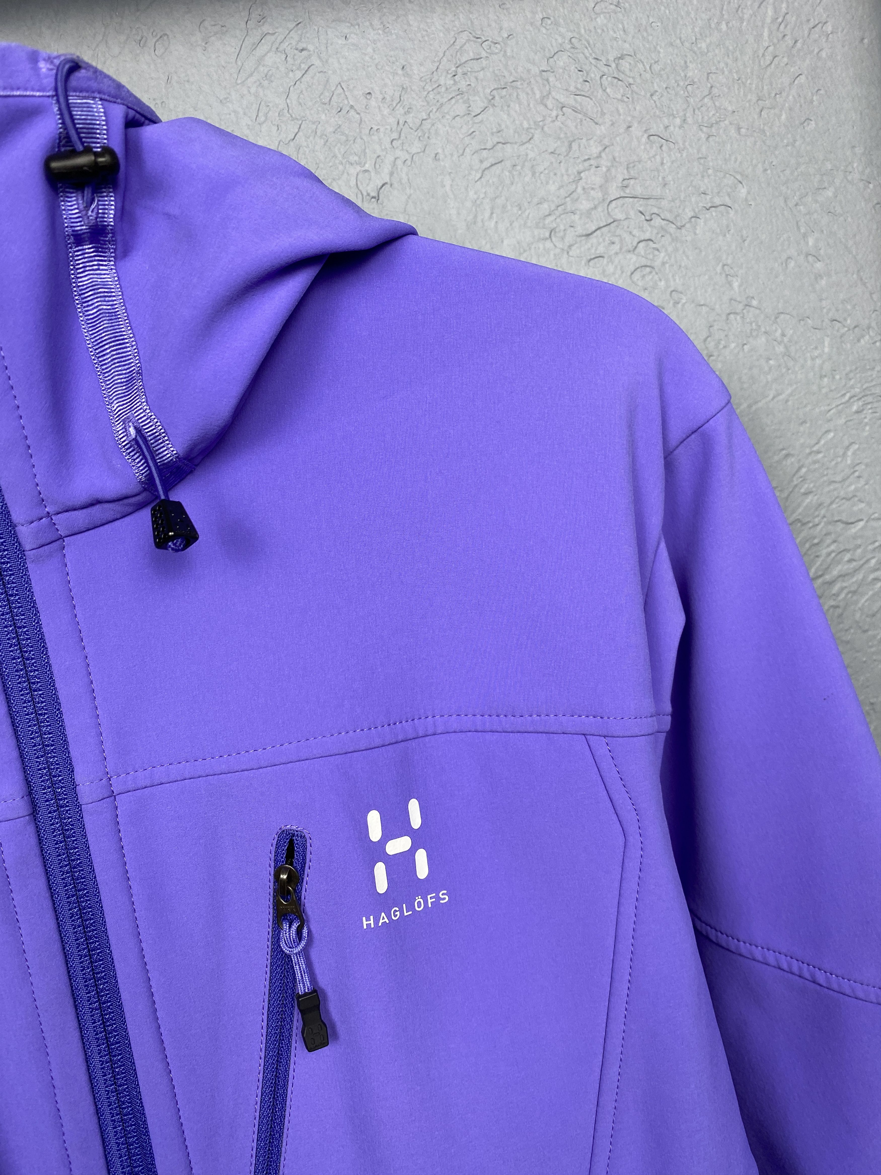 Haglofs Haglofs Vintage Womens Outdoor Softshell Jacket Size L / US 10 / IT 46 - 3 Thumbnail