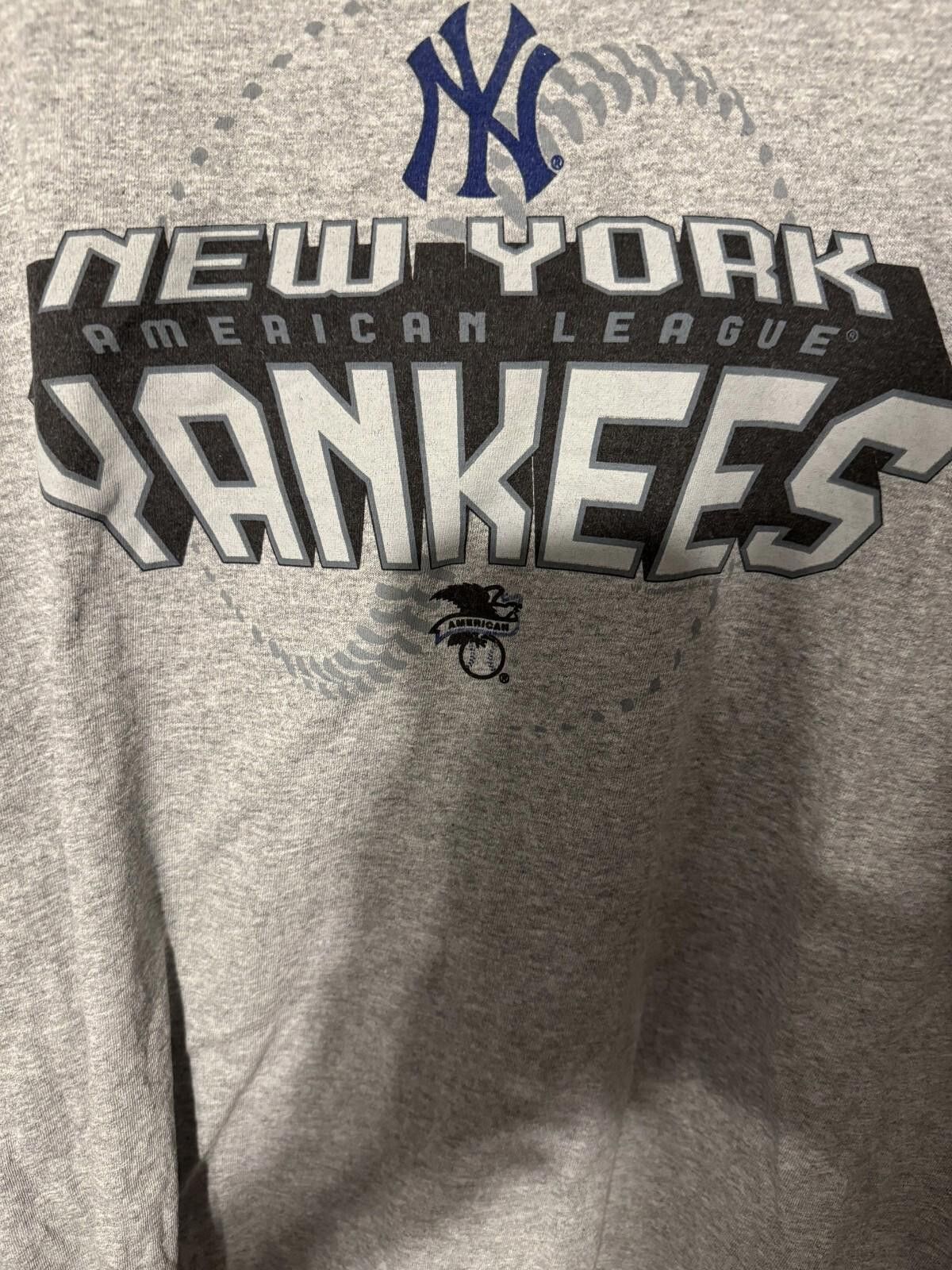 Other New York Yankees Short Sleeve Tee Shirt Men's XL Gray Size ONE SIZE - 3 Thumbnail