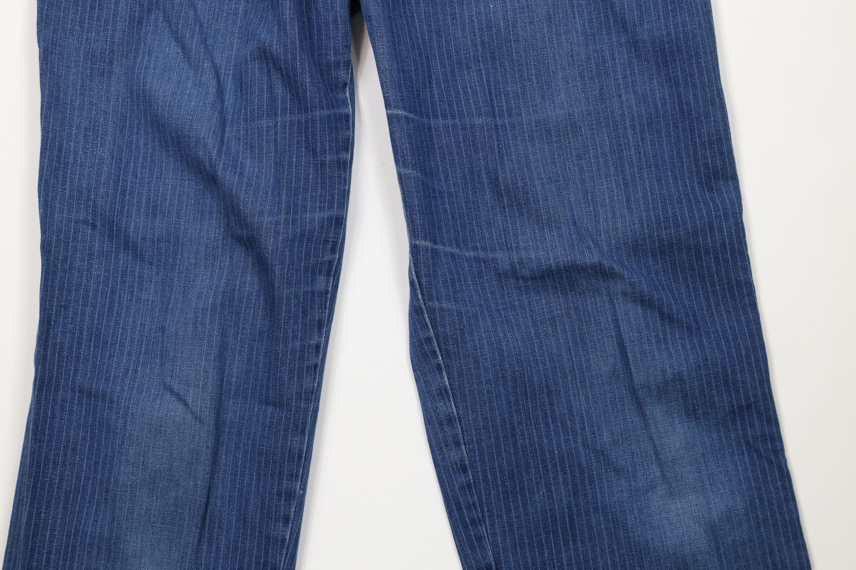 Vintage Vintage 80s 90s Streetwear Striped Straight Leg Jeans USA Size 36" / US 14 / IT 50 - 3 Thumbnail