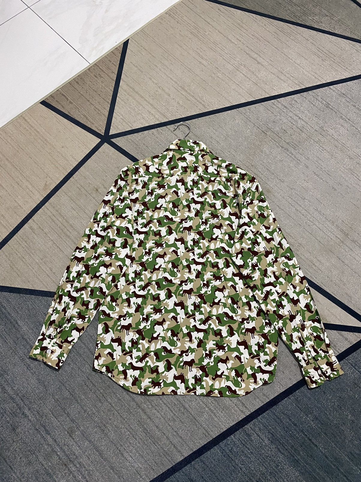 Japanese Brand Agate Label Animal Camo Longsleeves Shirts Large Size US L / EU 52-54 / 3 - 2 Thumbnail