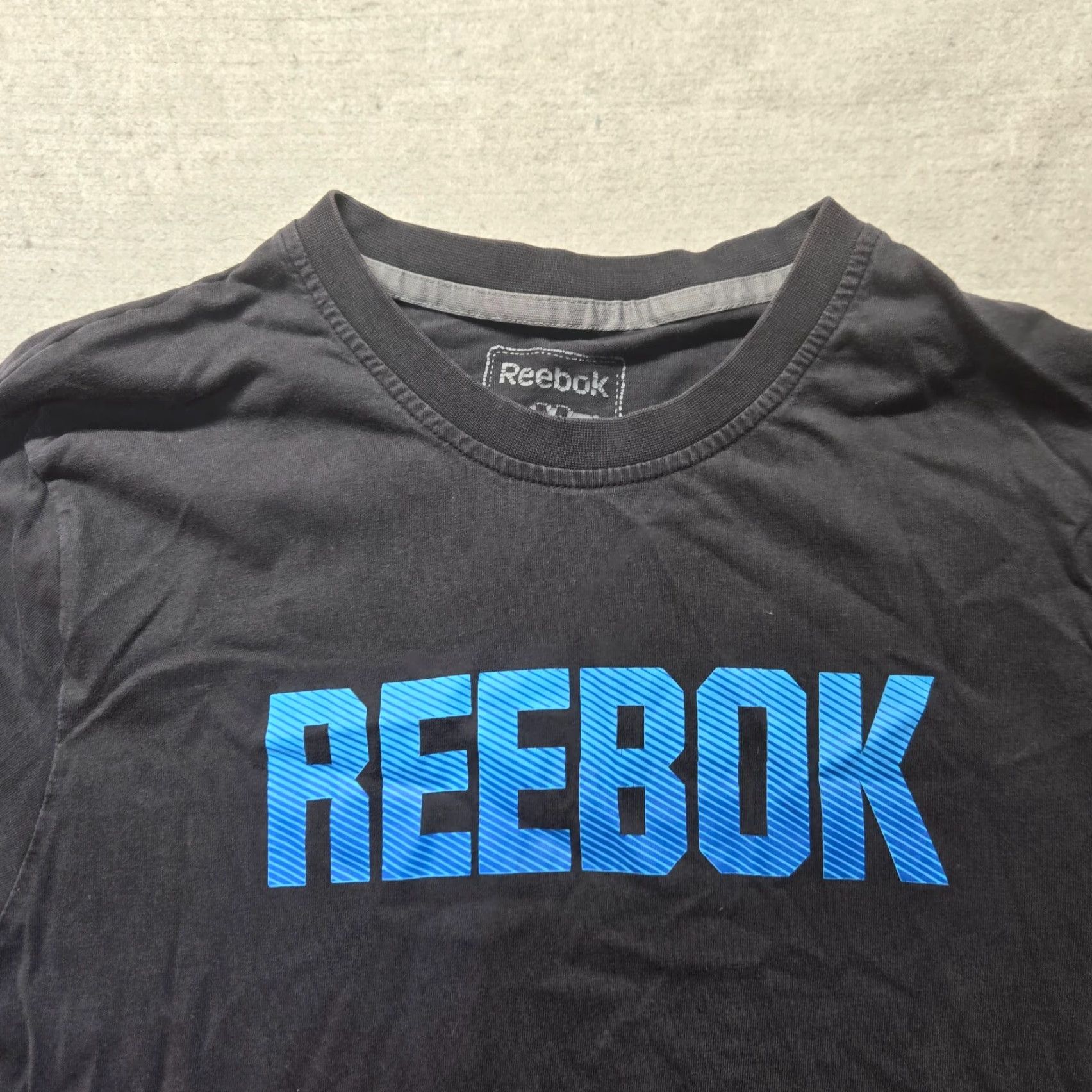 Reebok VINTAGE Reebok Shirt Men M Black Long Sleeve Cotton Tee 90s Classic Logo Shirts Mens Size US M / EU 48-50 / 2 - 2 Thumbnail