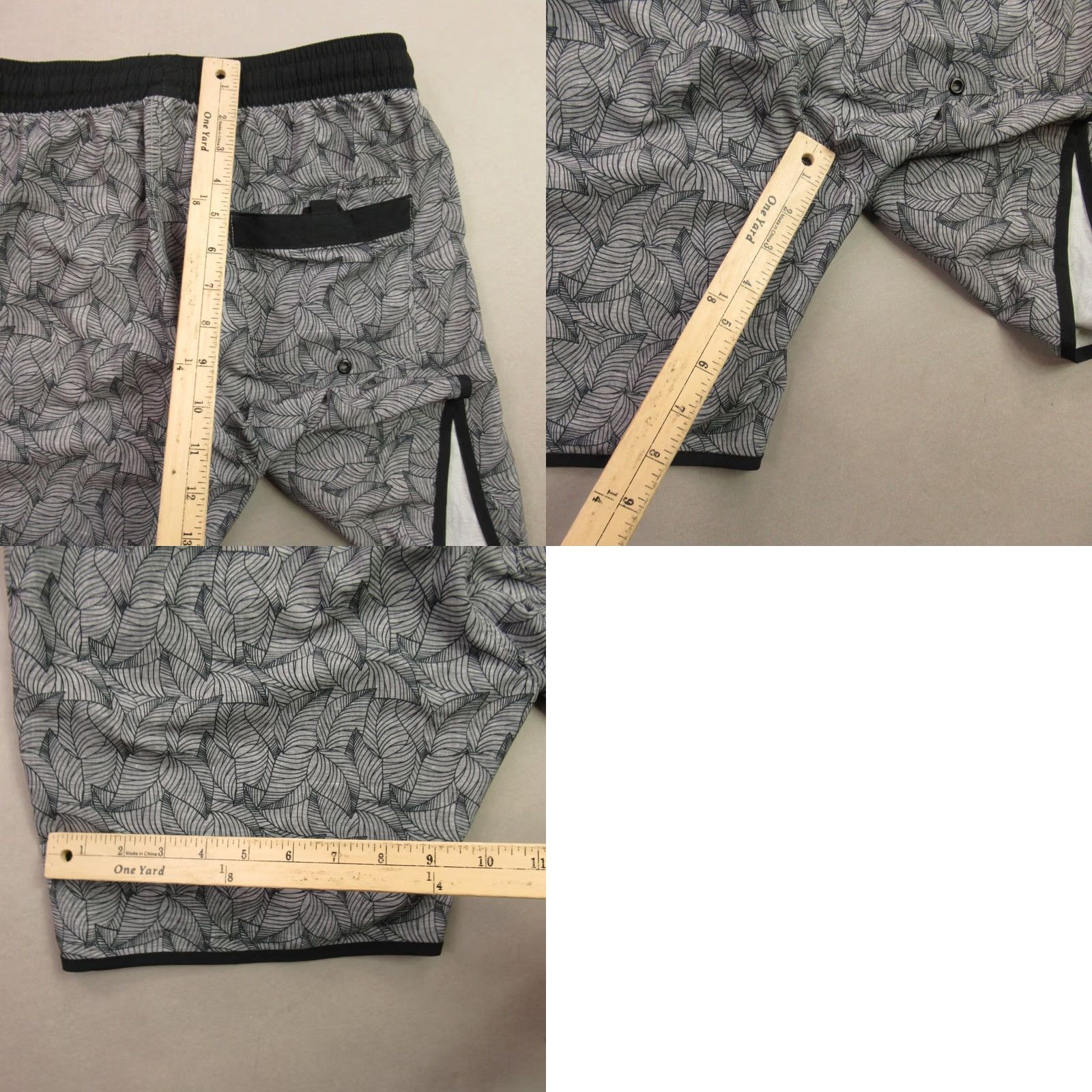 TravisMathew Travis Mathew Men's Athletic Shorts | Size 30 | Gray Nylon 8" Inseam Drawstring Lightweight Quick-Dry Hiking Gym Travel Activewear Size US 30 / EU 46 - 8 Thumbnail