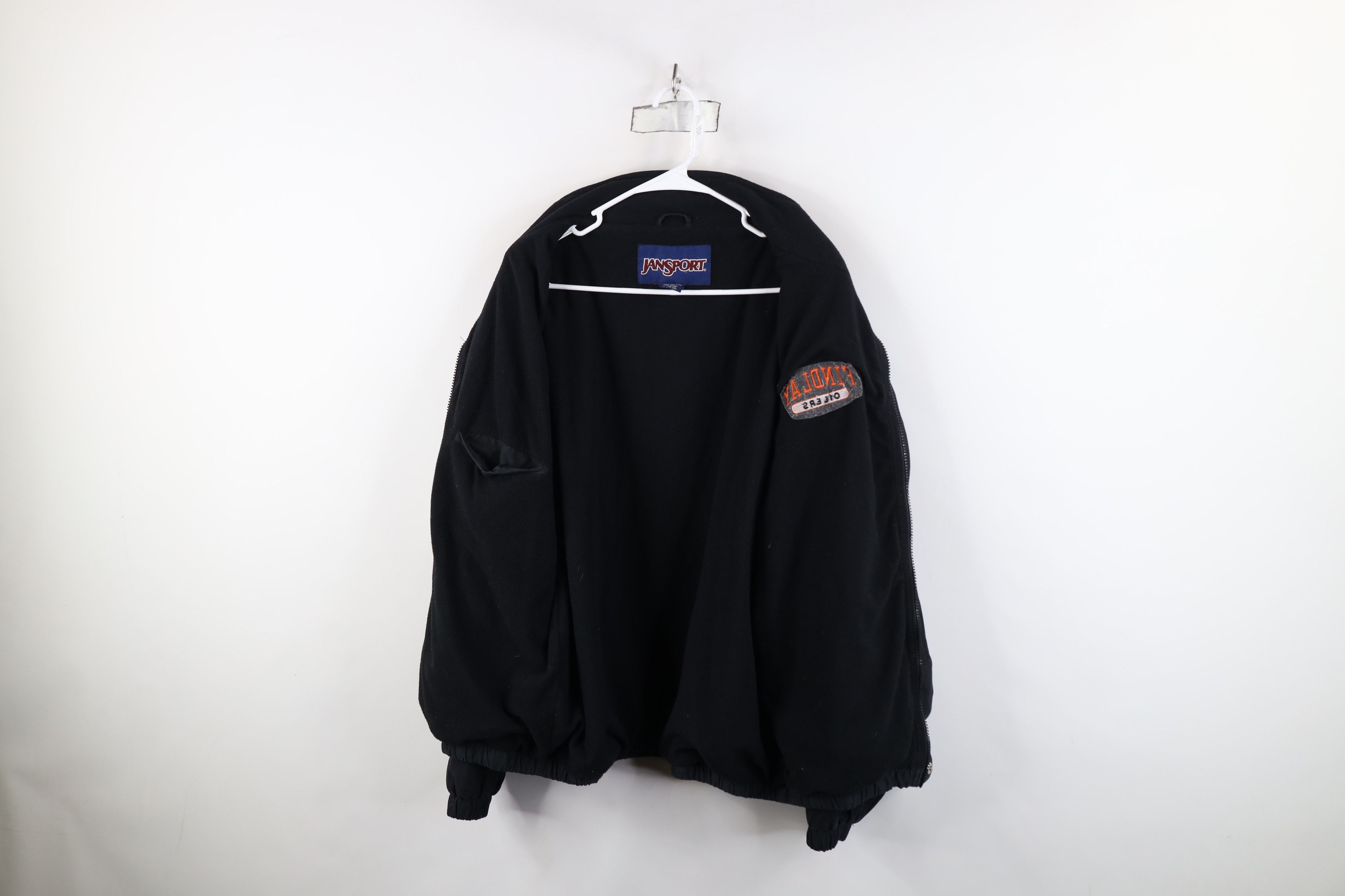 Vintage Vintage 90s University of Findlay Microfiber Bomber Jacket Size US L / EU 52-54 / 3 - 11 Thumbnail