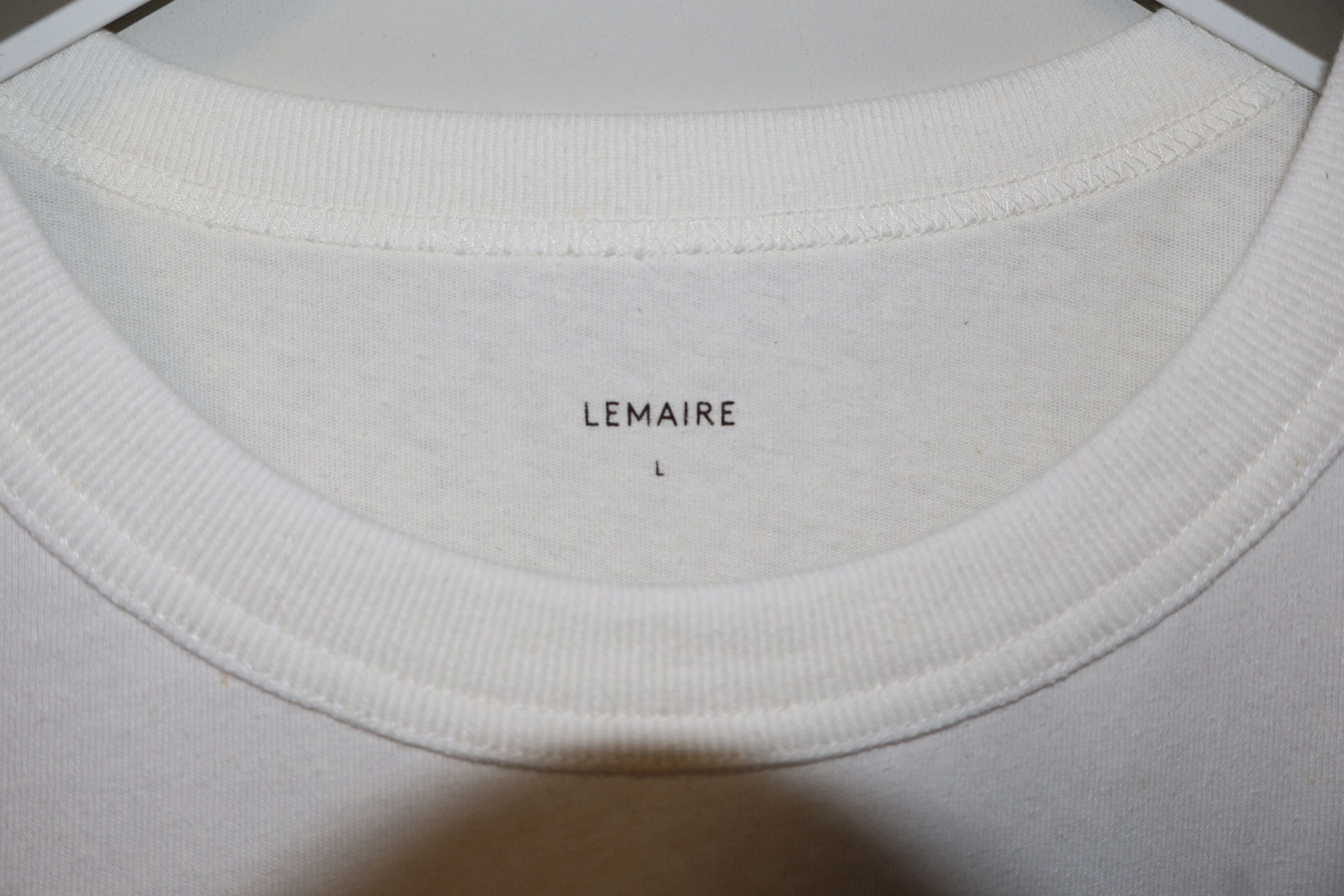 Lemaire Boxy t-shirt Size US XL / EU 56 / 4 - 3 Thumbnail